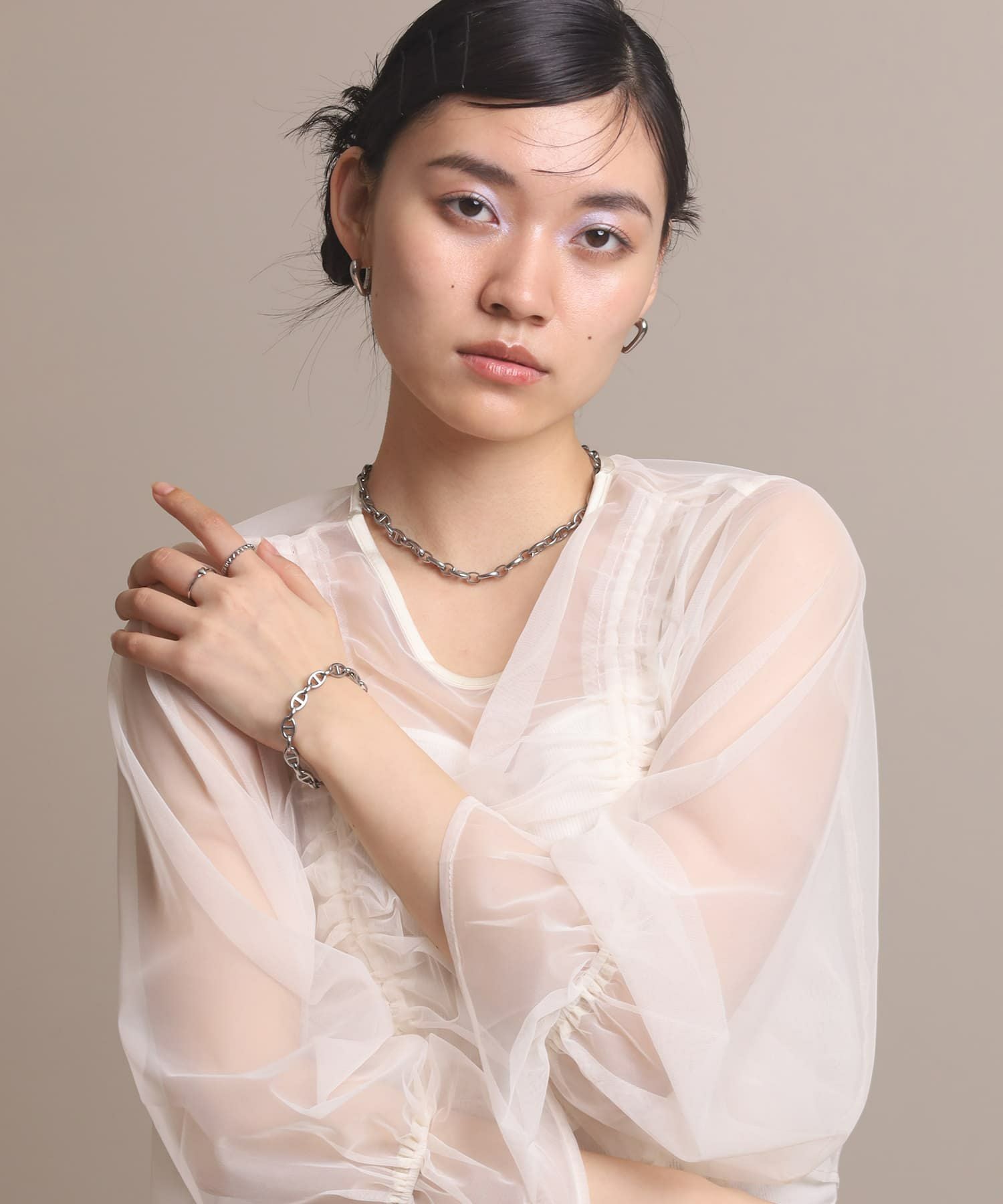 LHME（エルエイチエムイー） > マリンチェーンブレスレット/サージカルステンレス316L