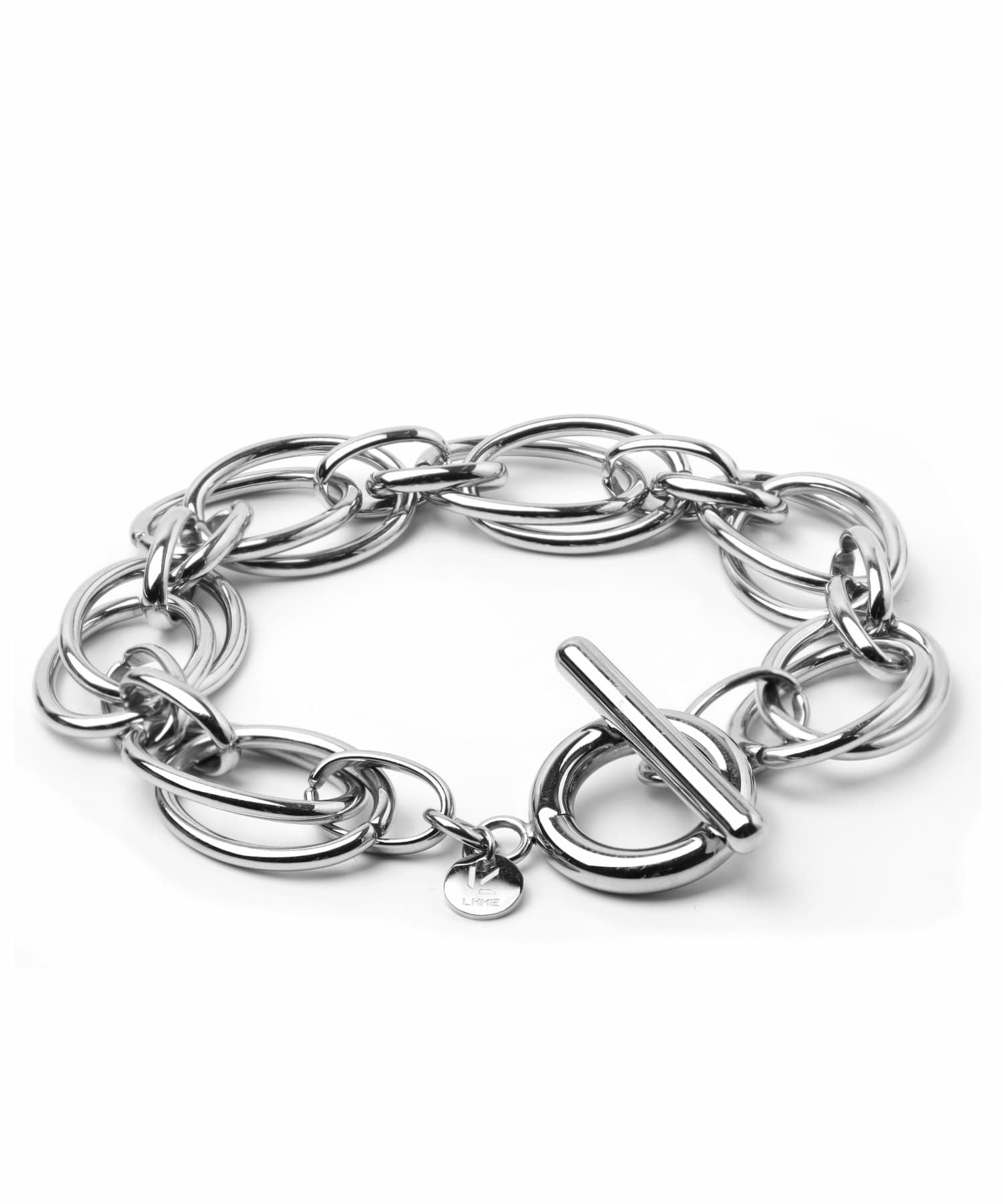 ダブルチェーンブレスレット/サージカルステンレス316L