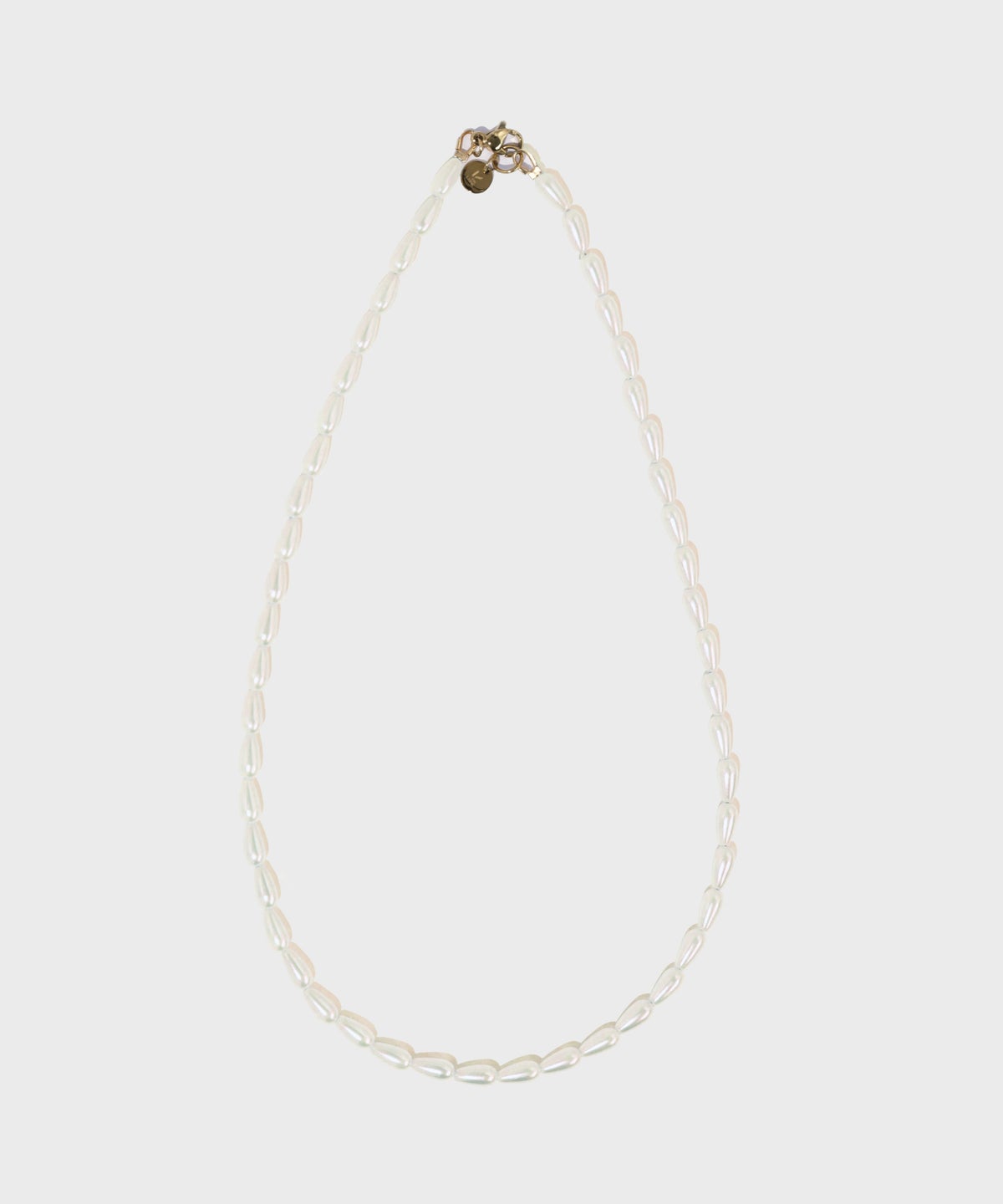 LHME（エルエイチエムイー） > “MELLOW”スモールバロックパールネックレス/ゴールド/サージカルステンレス316L（金属アレルギー対応）