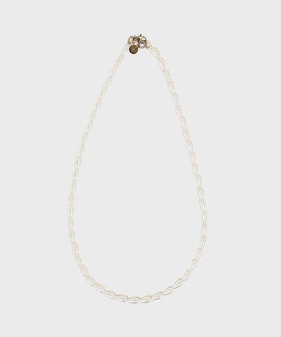 LHME（エルエイチエムイー） > “MELLOW”スモールバロックパールネックレス/ゴールド/サージカルステンレス316L（金属アレルギー対応）