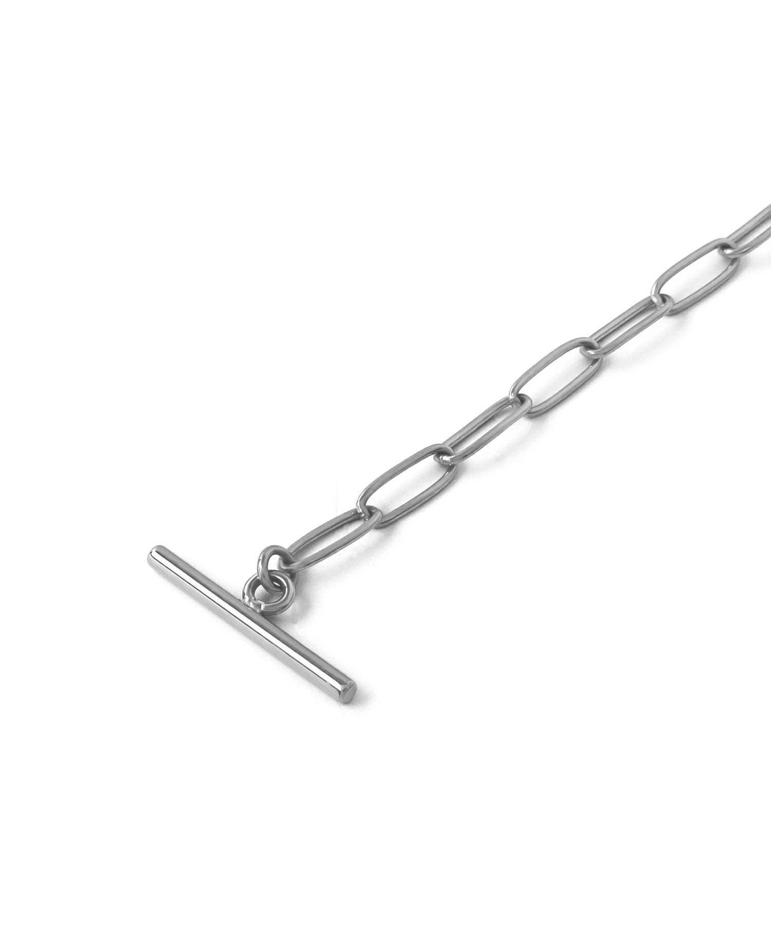 バロックパール ネックレス シルバー留め具 MELLOW”ハーフバロックパールネックレス/シルバー/サージカル