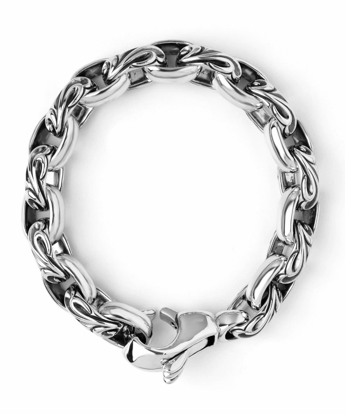 グランドスクロールブレスレット/シルバー925 | LION HEART STORE 