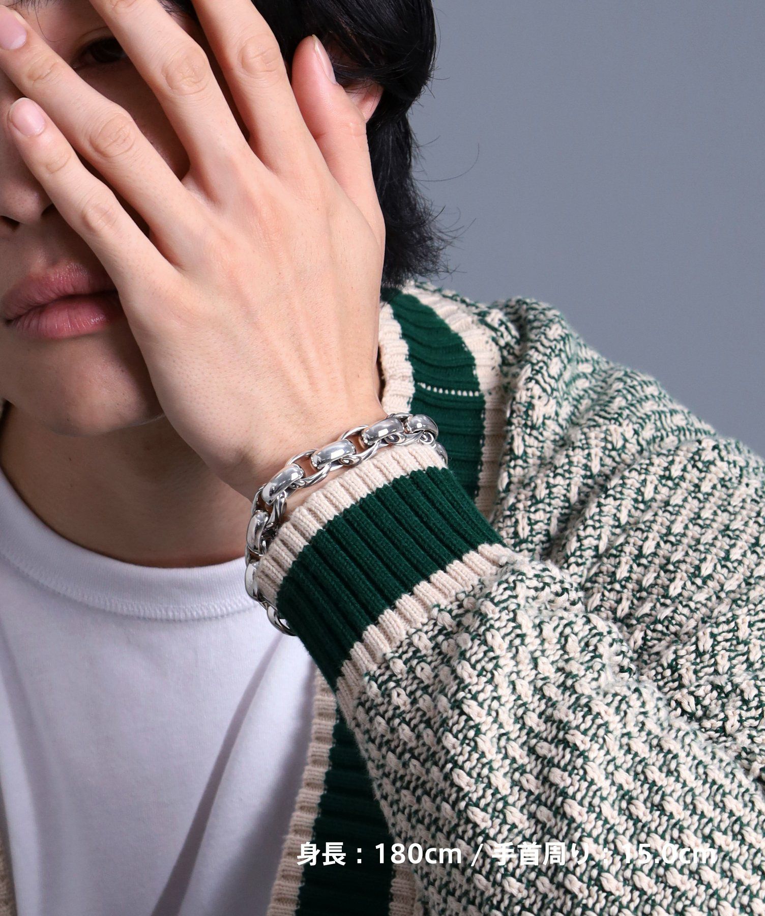 グランドスクロールブレスレット/シルバー925 | LION HEART STORE