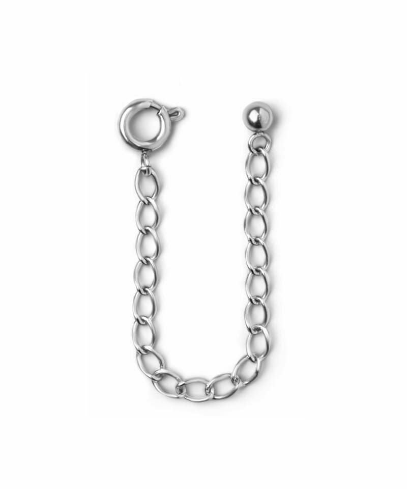 延長チェーンパーツ/シルバー925（シルバー・ブラック） | LION HEART