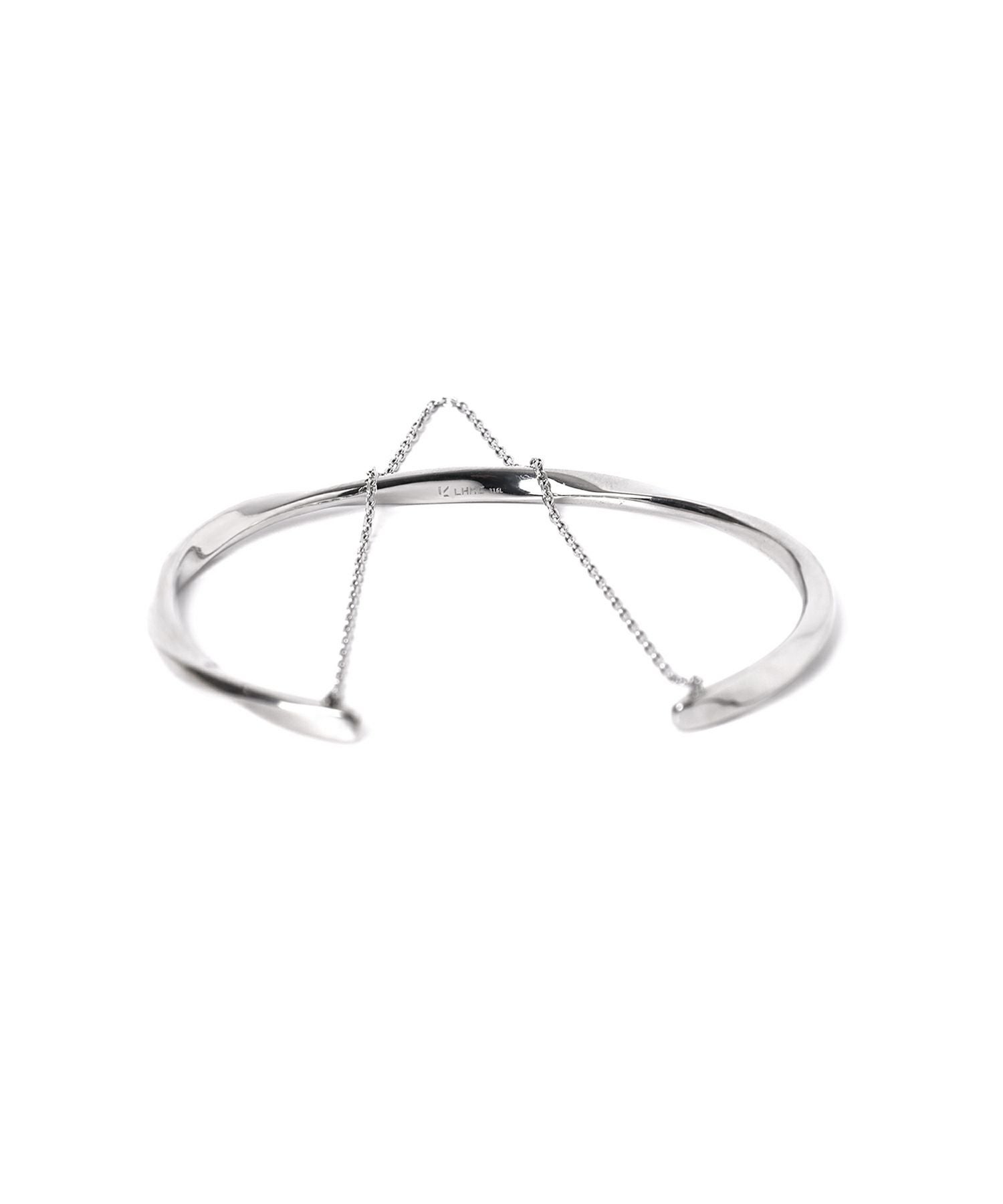 Ann demeuleeester 2連チェーンバングル　サイズM Ann Demeulemeester＞HINNA DOUBLE CHAINS BRACELET | MAKES ONLINE STORE