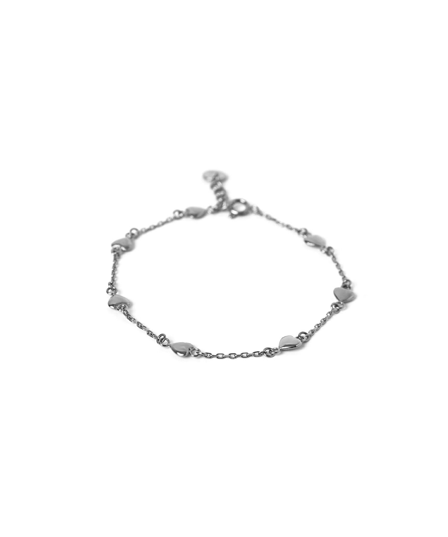  “Moment”プチハートブレスレット/サージカルステンレス316L（金属アレルギー対応）