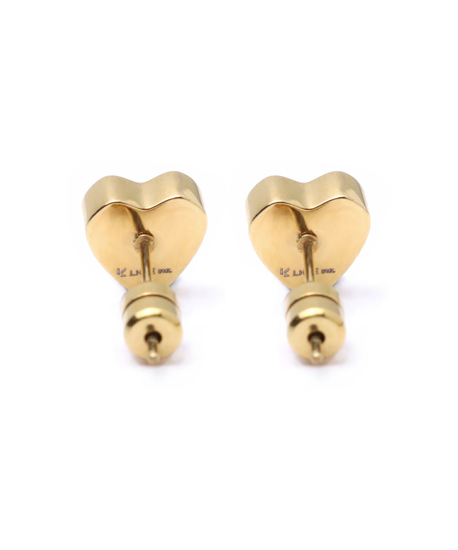 Moment”ハートピアス/ブラック/ゴールド/サージカルステンレス316L