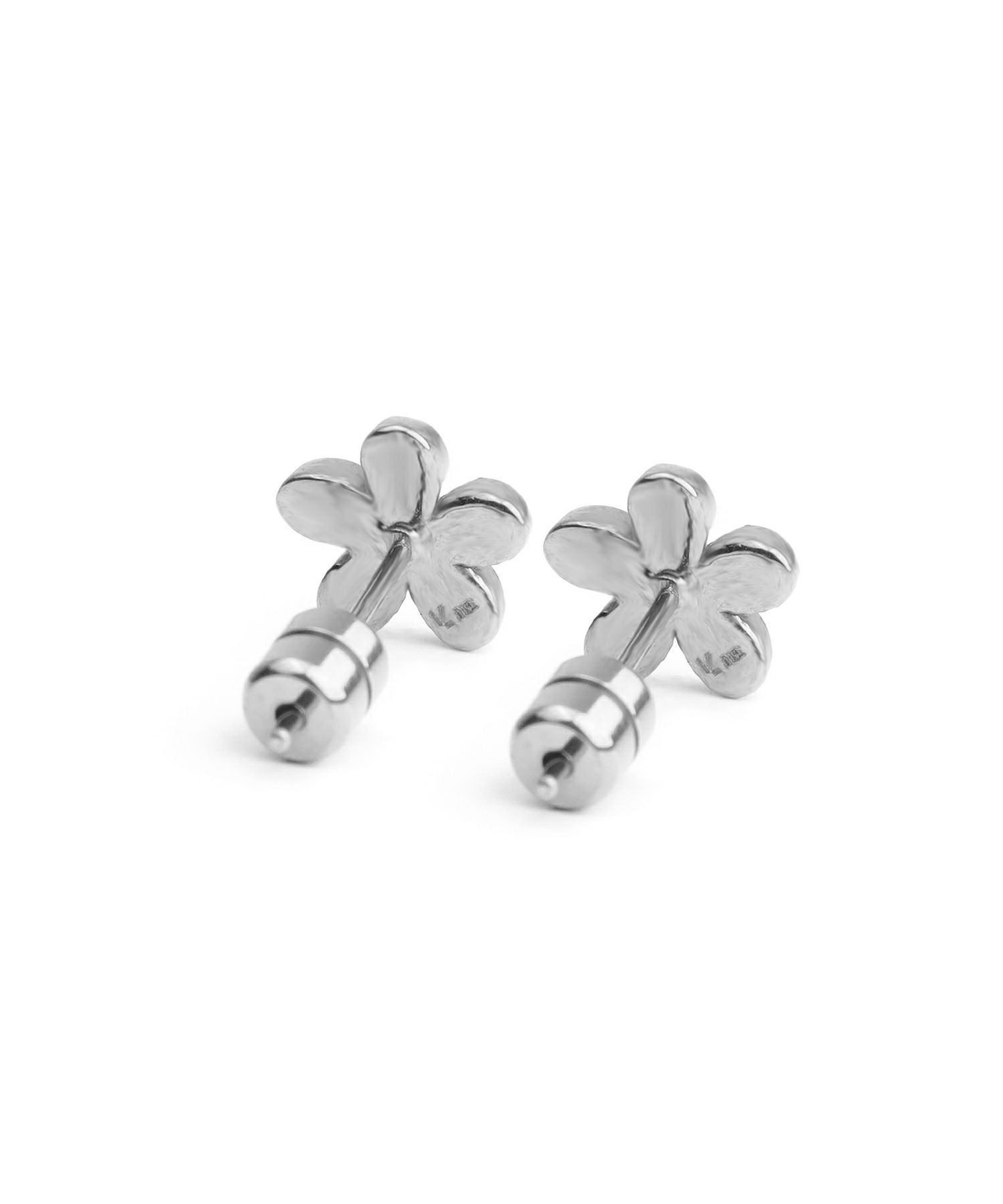 TTT msw 新品 ピアス silver 925 シルバー 日本製 ティー Moment”フラワーピアス/ブラック/シルバー/サージカルステンレス316L