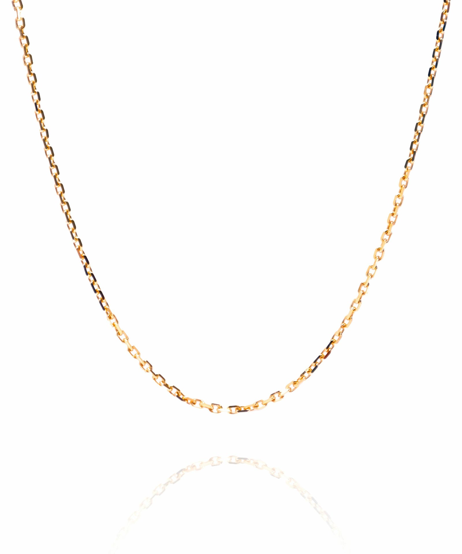 カットアズキチェーン/K18ゴールド