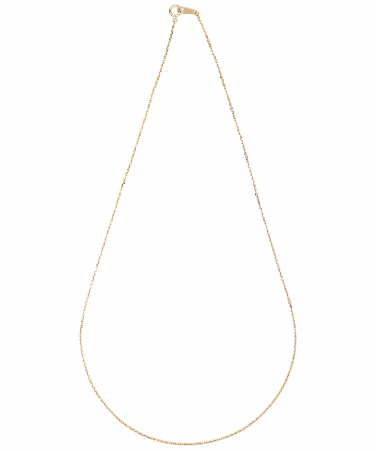 カットアズキチェーン/K18ゴールド