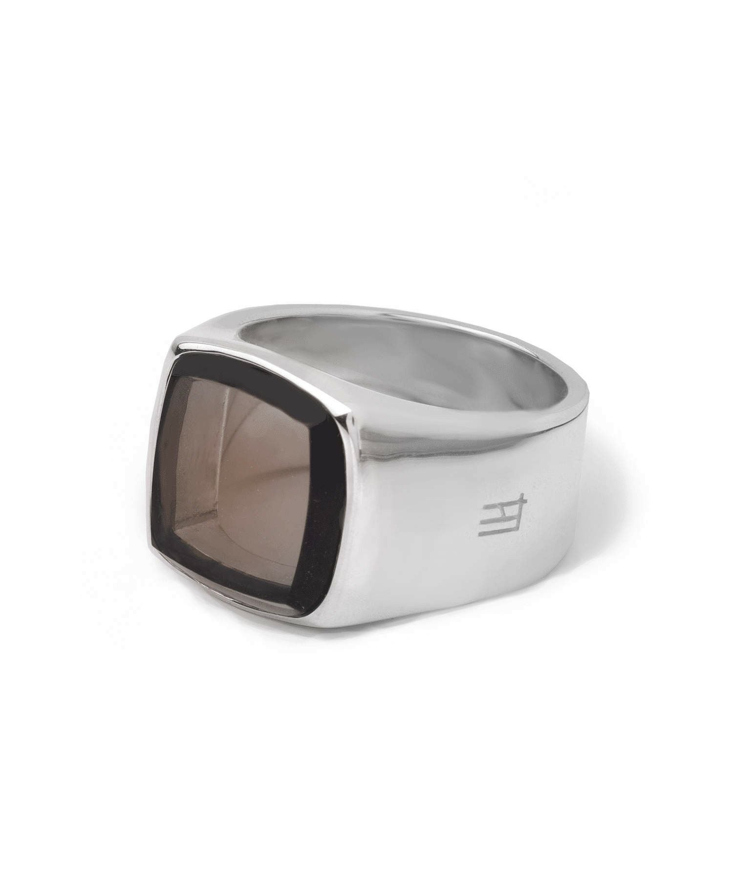 for Gift”ピュアリング（シルバー×クリアブラウン）/シルバー925