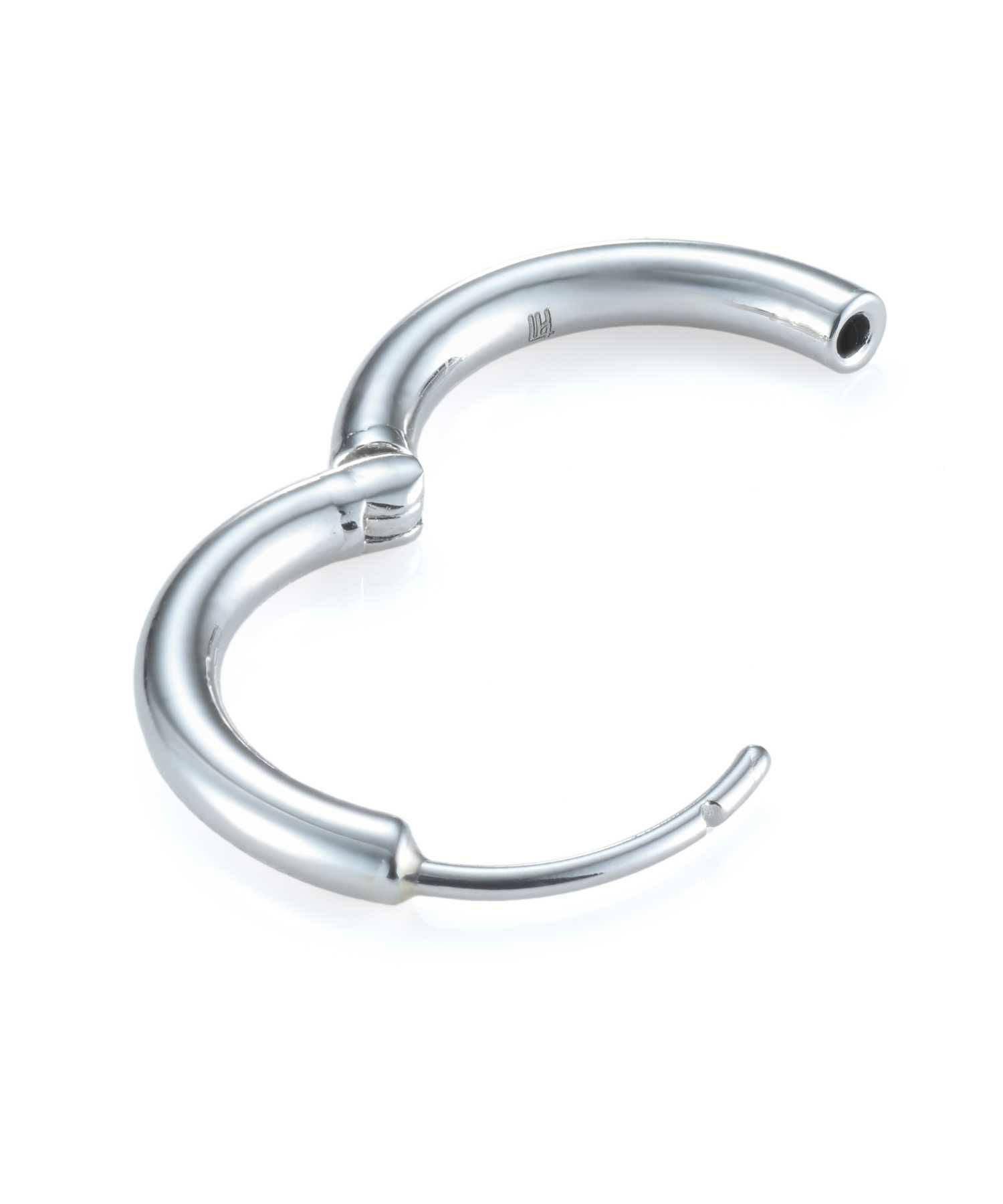 BASIC”プラチナフープピアス/プラチナ900 | LION HEART STORE