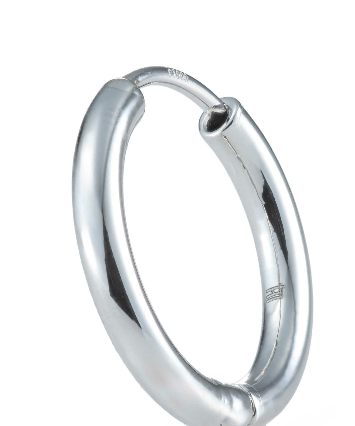 プラチナフープピアス/プラチナ900