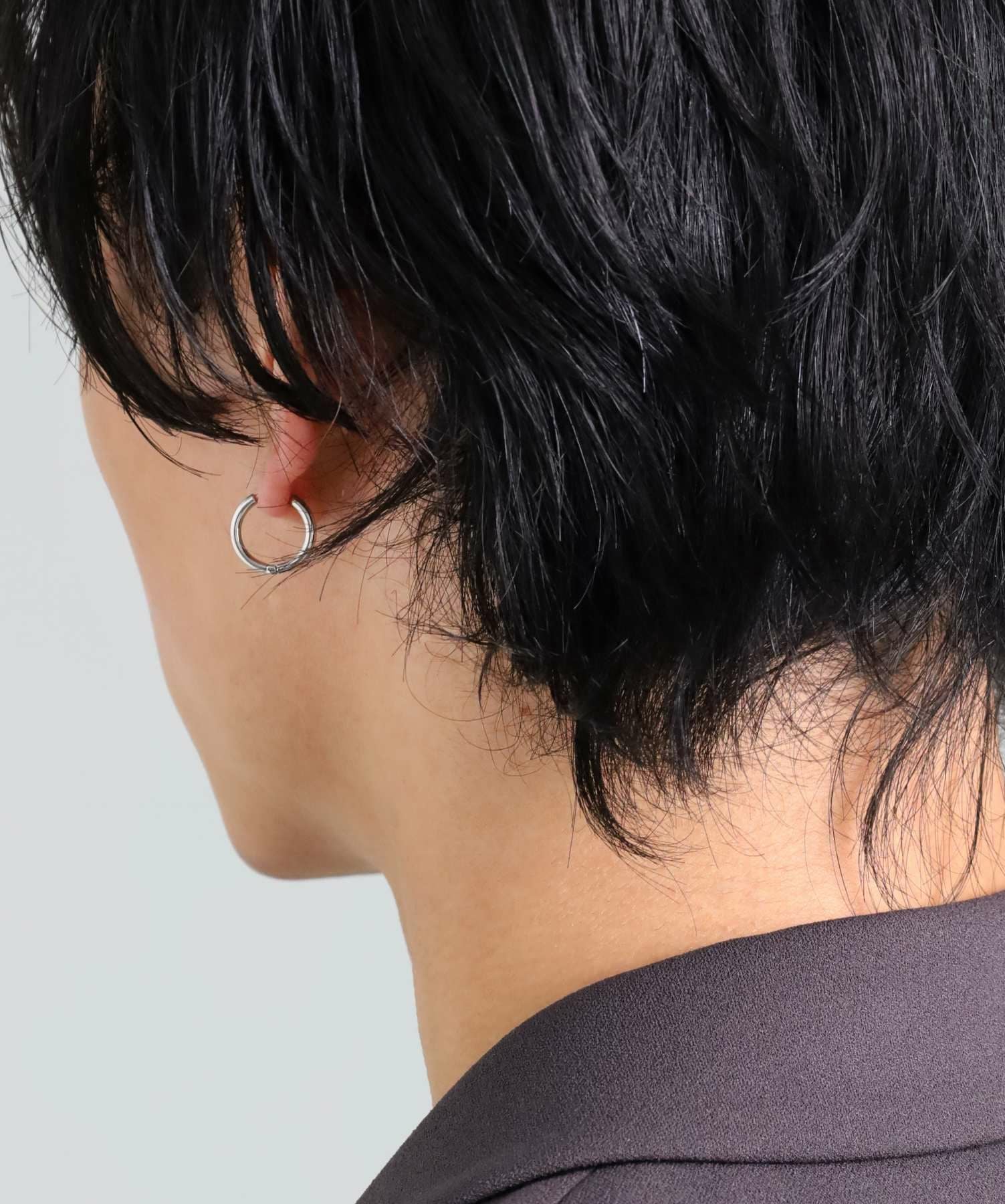 BASIC”プラチナフープピアス/プラチナ900 | LION HEART STORE