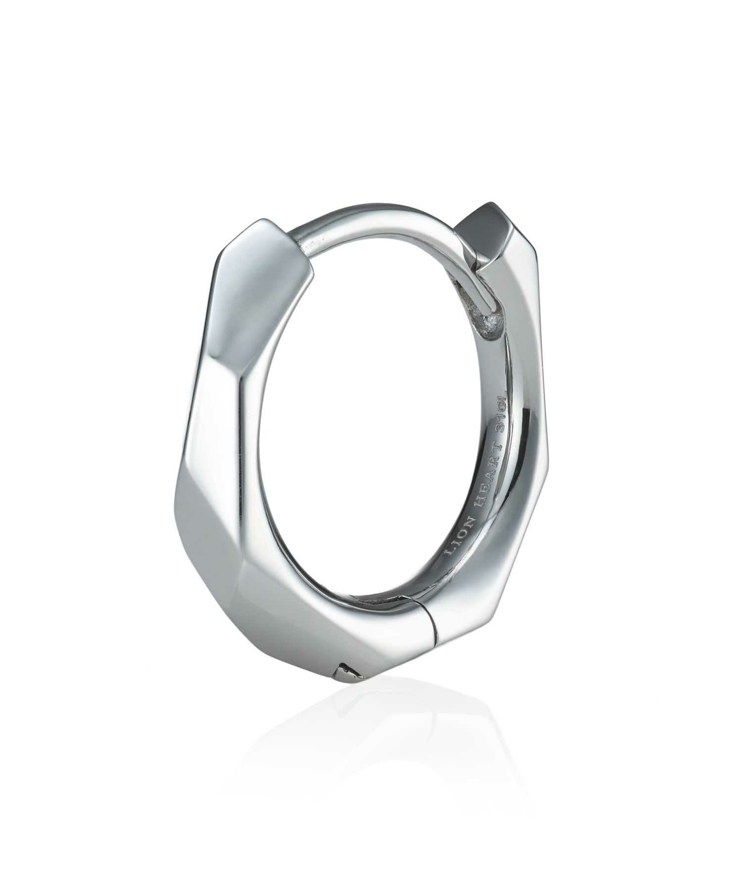 【限定展開】ディストーションフープピアス/サージカルステンレス316L（金属アレルギー対応）