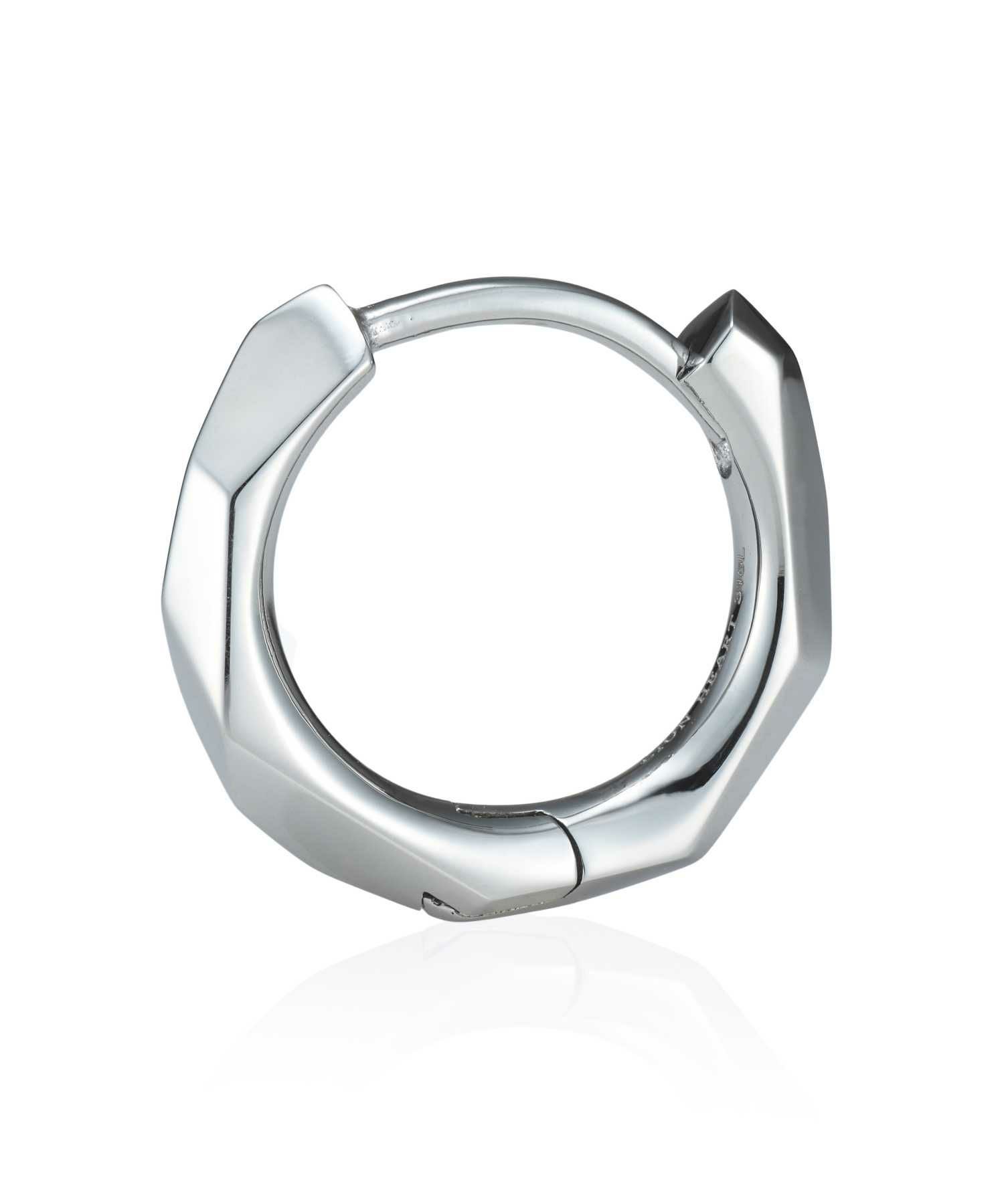 【限定展開】ディストーションフープピアス/サージカルステンレス316L（金属アレルギー対応）