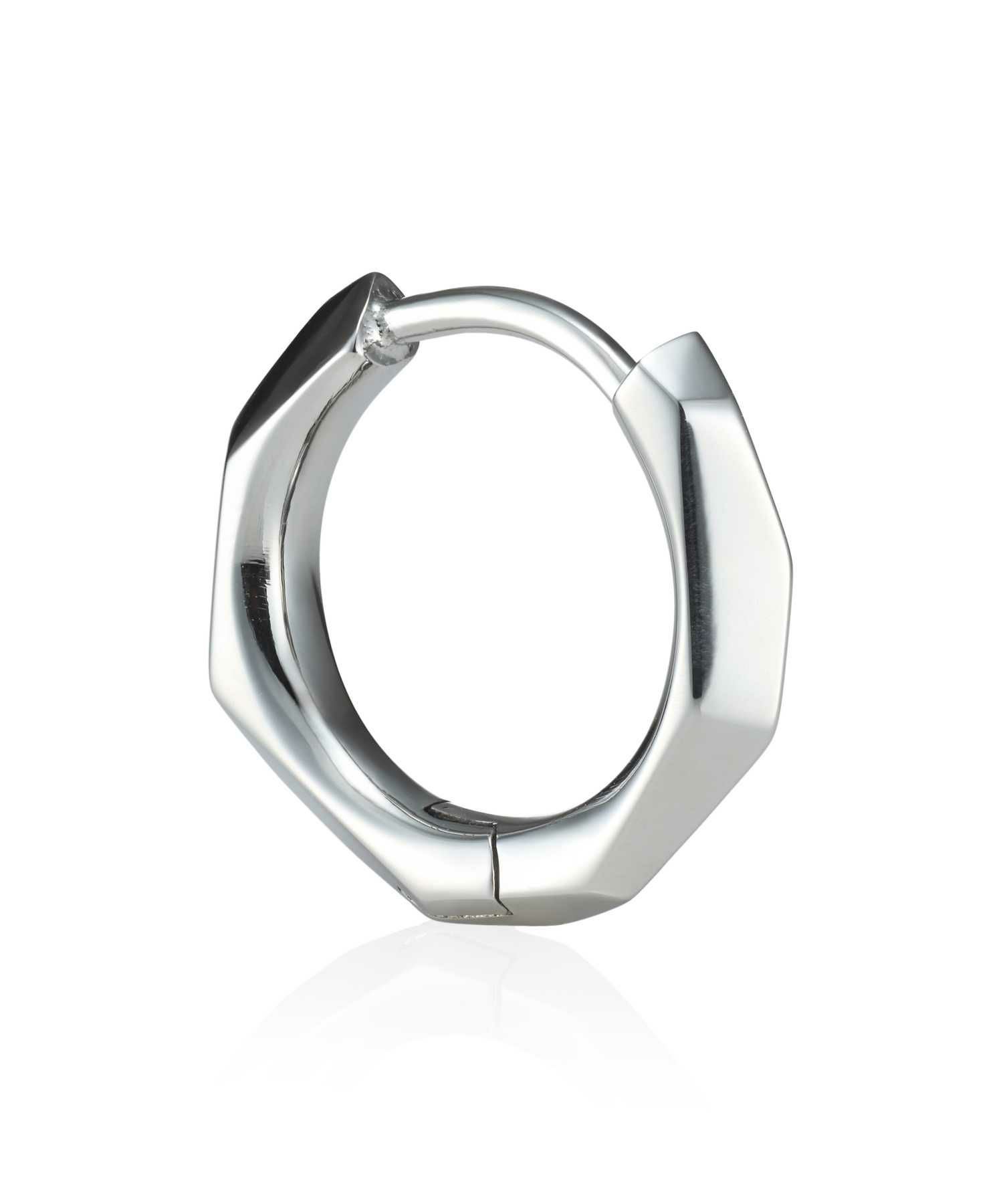 【限定展開】ディストーションフープピアス/サージカルステンレス316L（金属アレルギー対応）