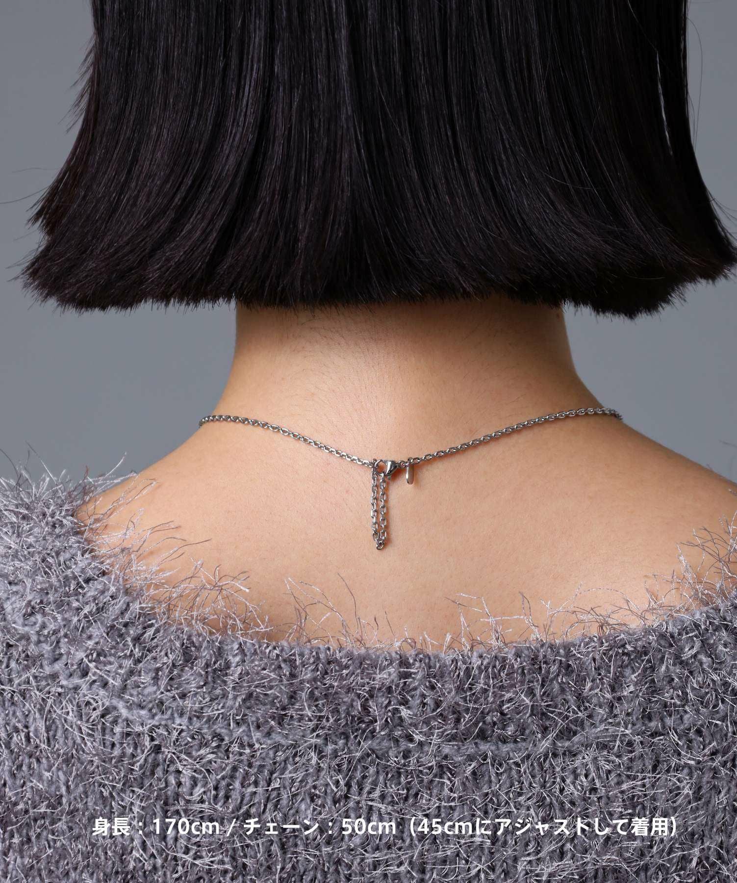 限定展開】“LH-1”タテガミダブルリングネックレス/フラグメント
