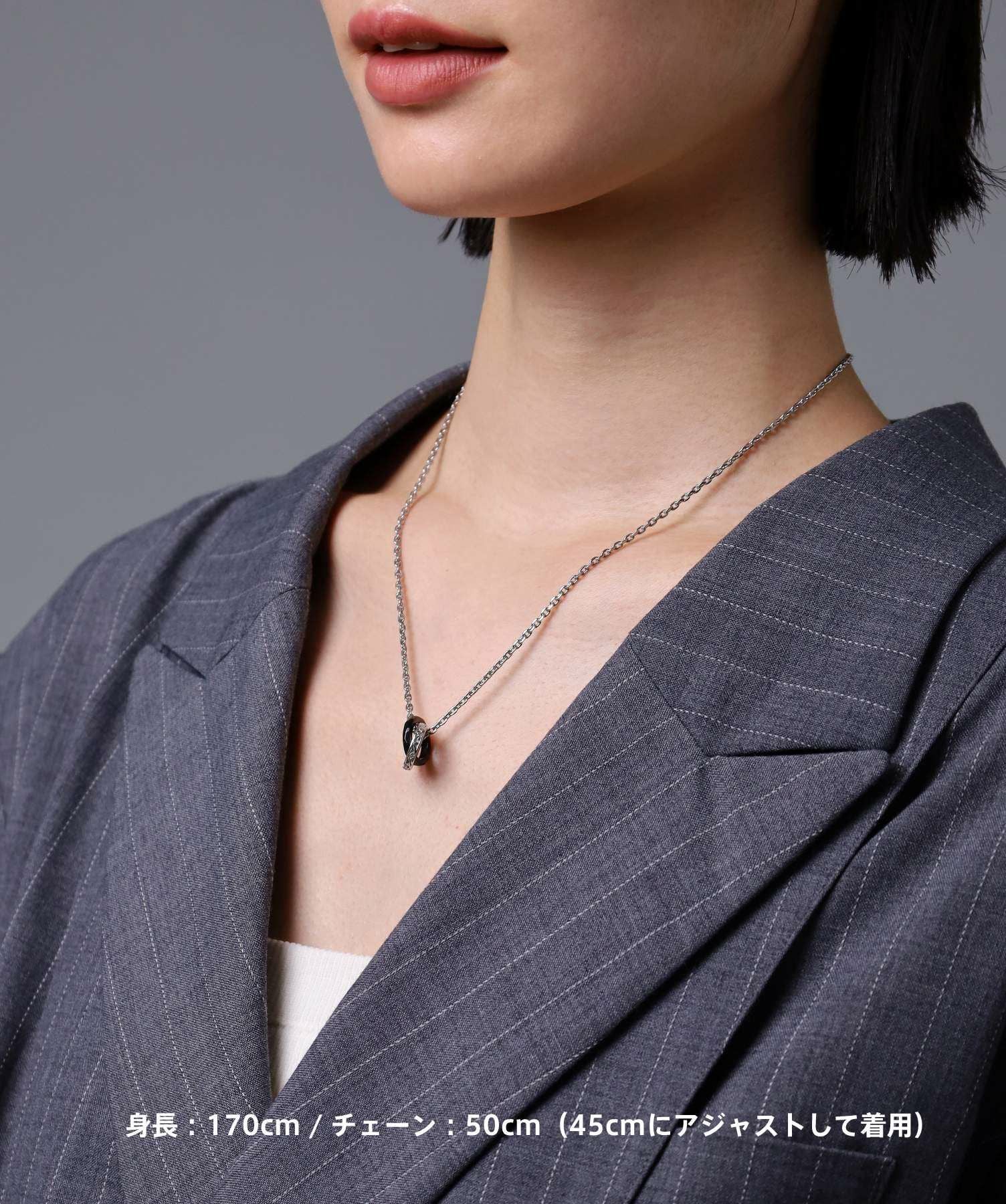 限定展開】“LH-1”タテガミダブルリングネックレス/フラグメント
