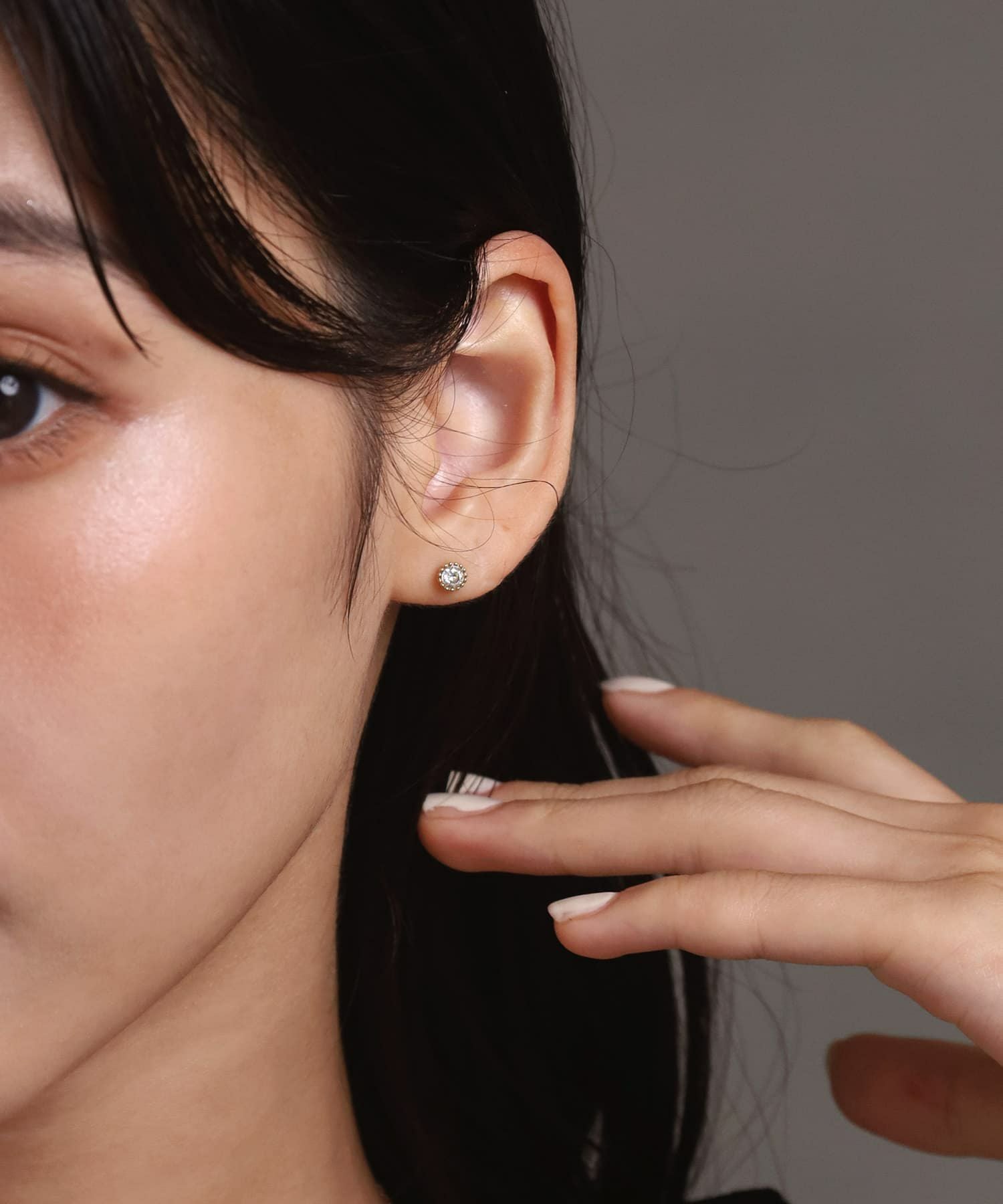 twinkle”1粒ビジューピアス/ゴールド/ジルコニア/スペシャルパッケージ