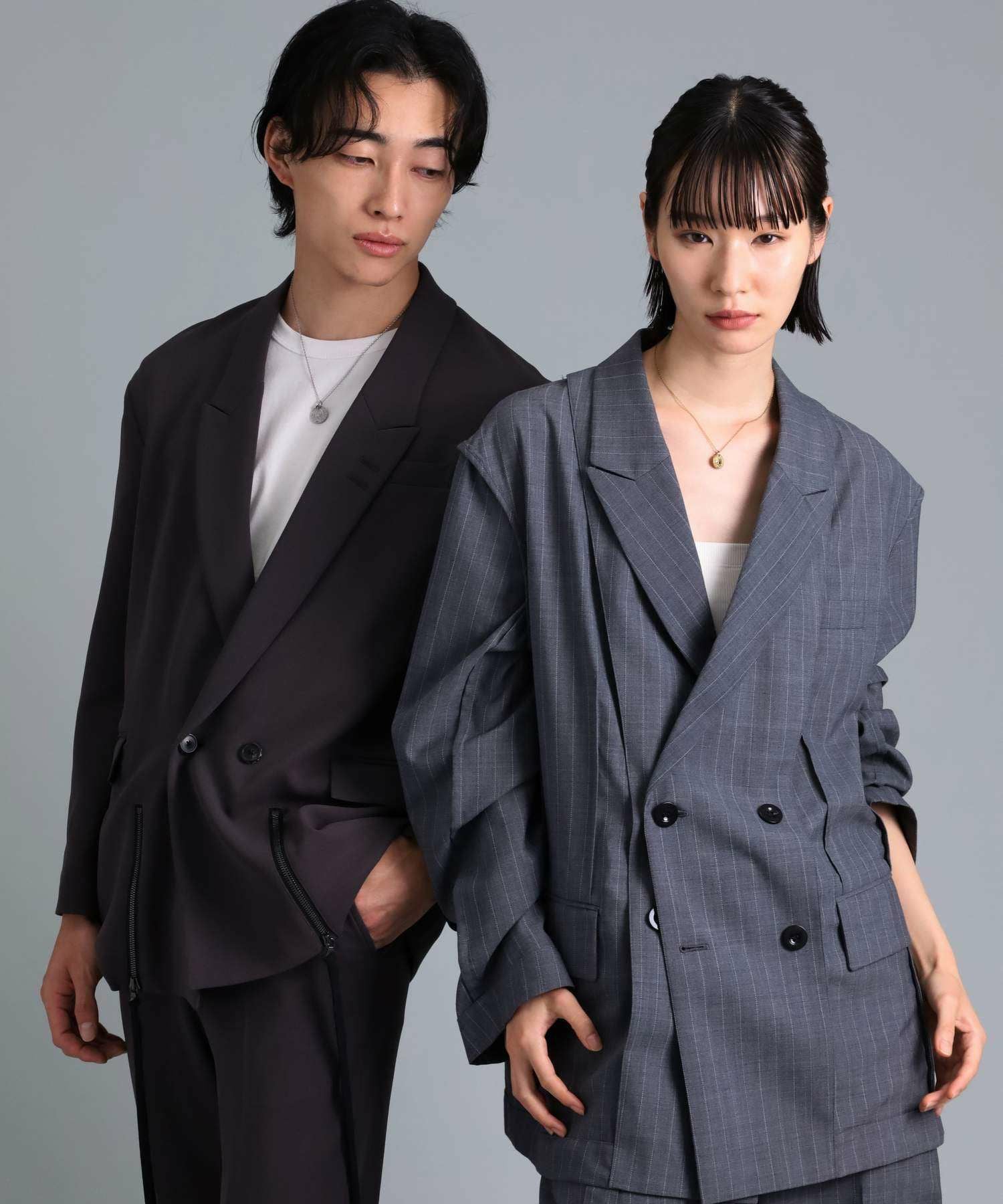 【限定展開】“LH-1”ライオンコインペアネックレス/サージカルステンレス（金属アレルギー対応）