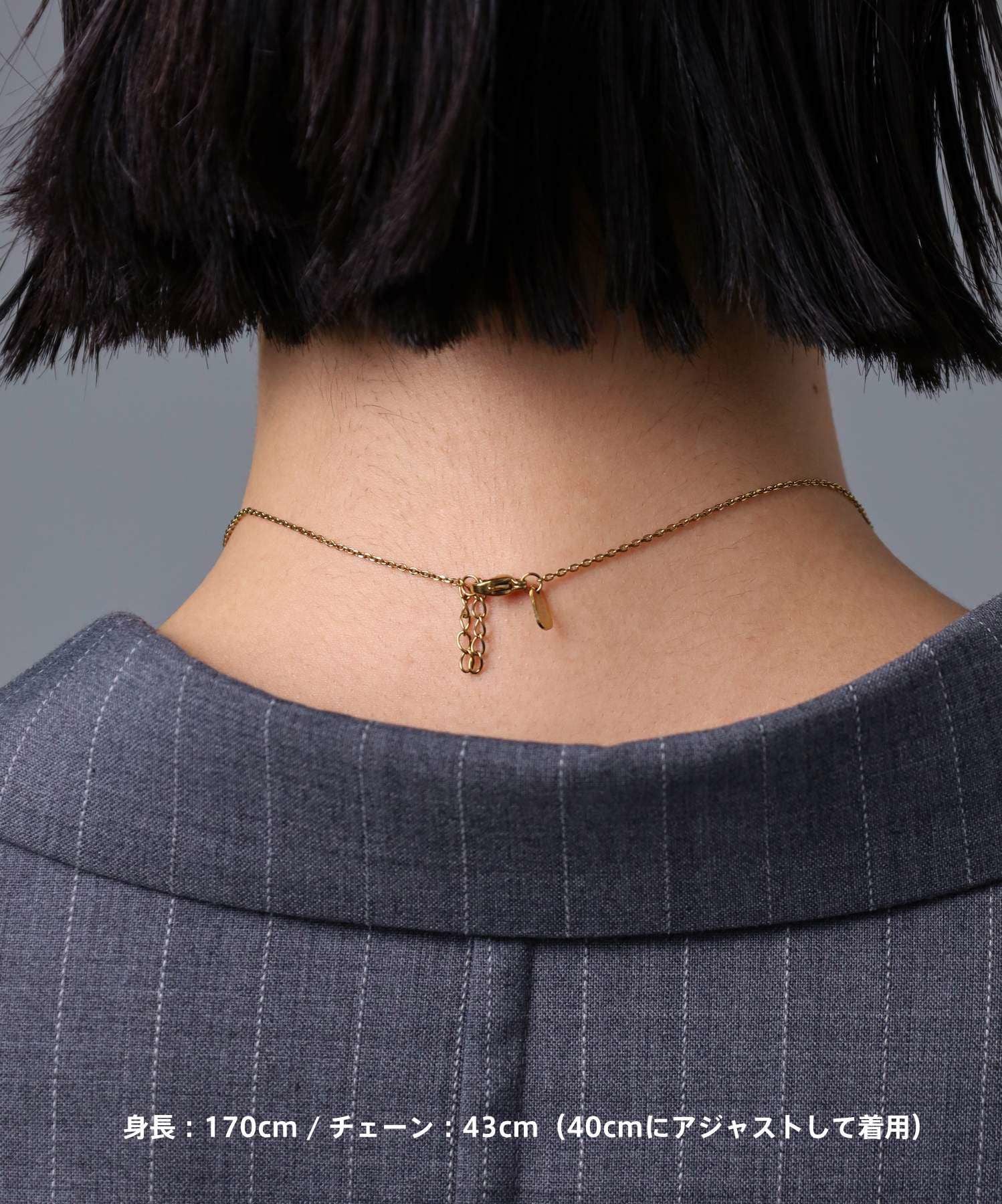 【限定展開】“LH-1”ライオンコインペアネックレス/サージカルステンレス（金属アレルギー対応）