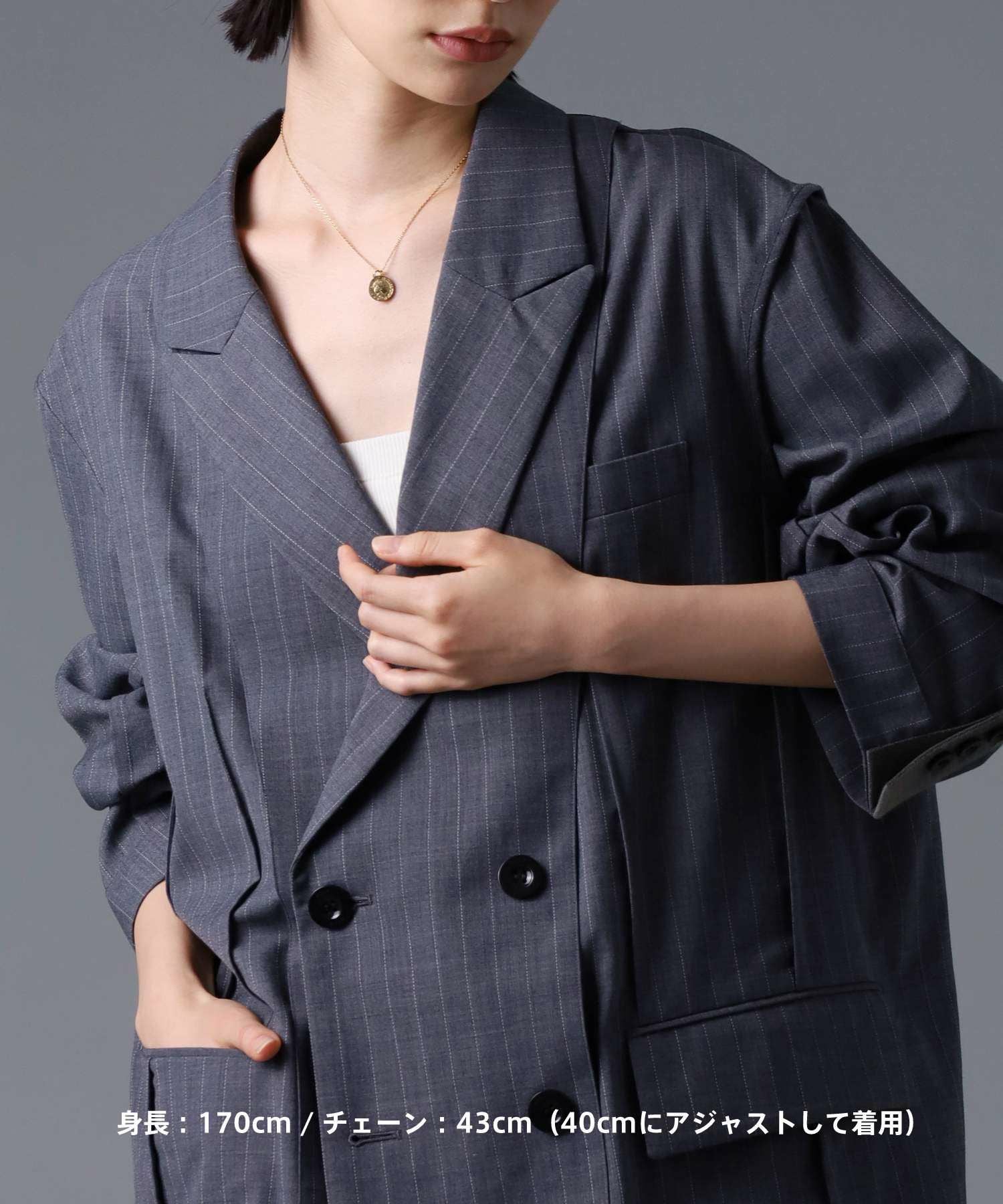 【限定展開】“LH-1”ライオンコインペアネックレス/サージカルステンレス（金属アレルギー対応）