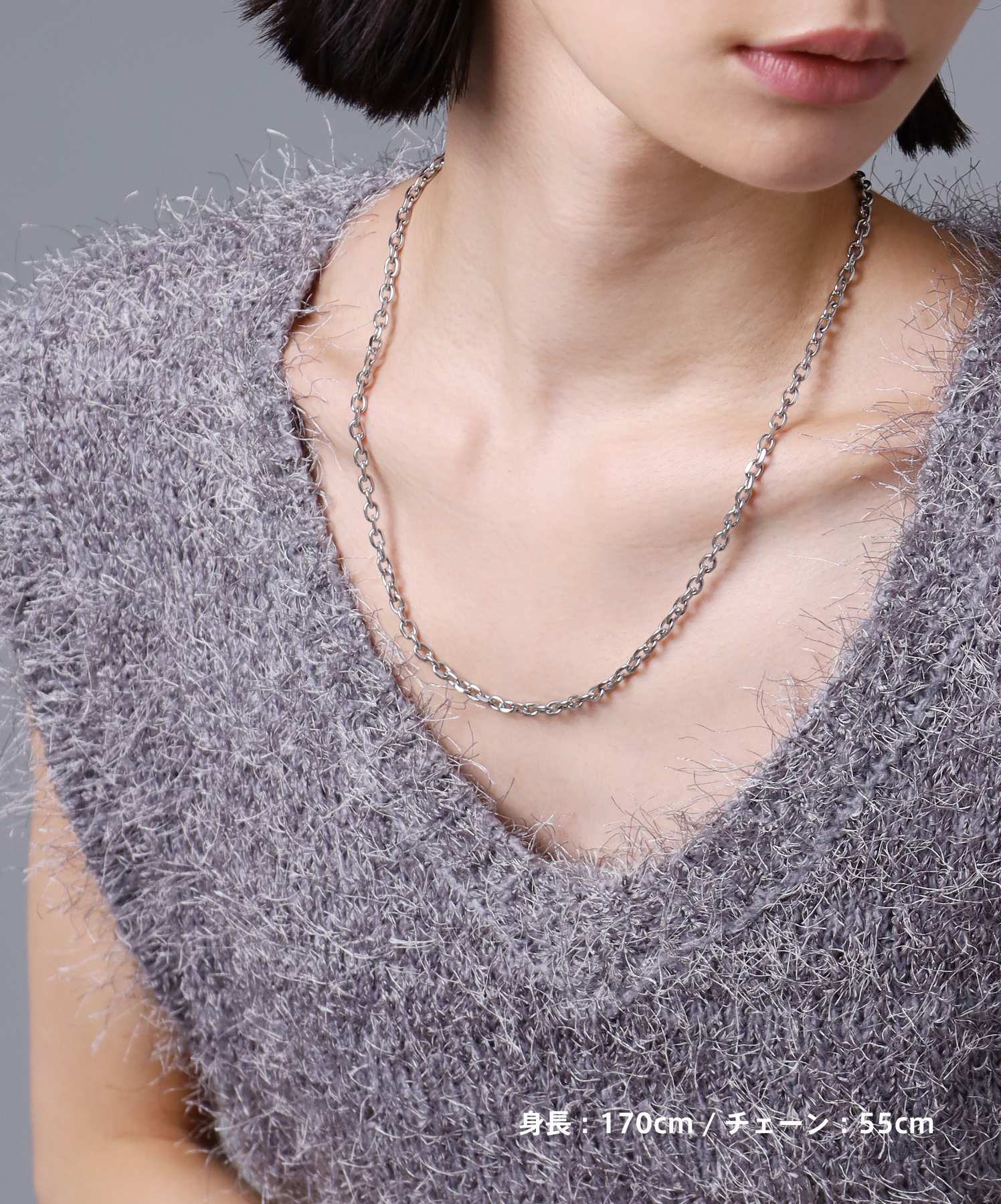 限定展開】“LH-1”コンフォートチェーンネックレス（カットアズキ