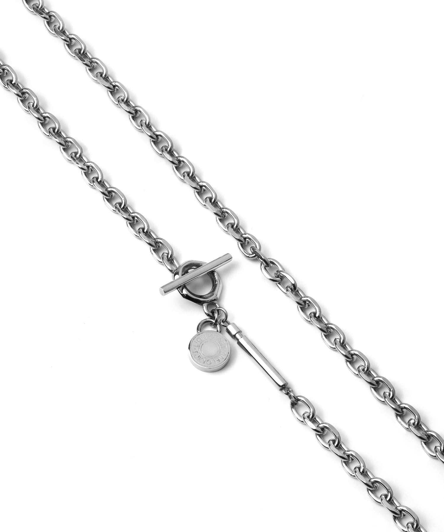 【限定展開】“LH-1”コンフォートチェーンネックレス/カットアズキ/サージカルステンレス（金属アレルギー対応）