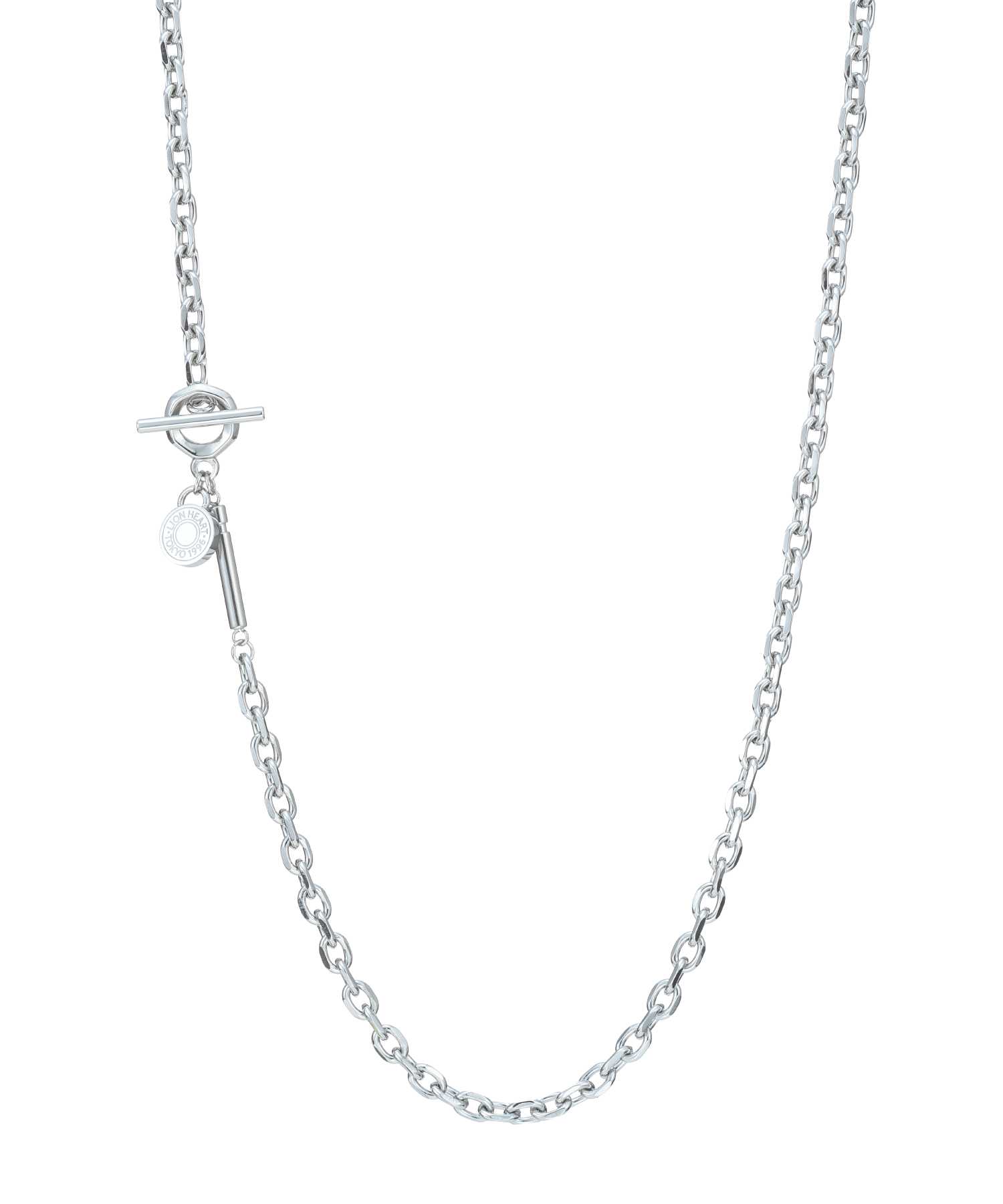 【限定展開】“LH-1”コンフォートチェーンネックレス/カットアズキ/サージカルステンレス（金属アレルギー対応）