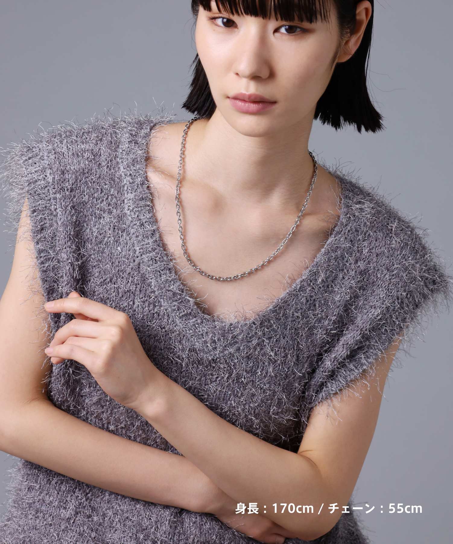 限定展開】“LH-1”コンフォートチェーンネックレス（カットアズキ