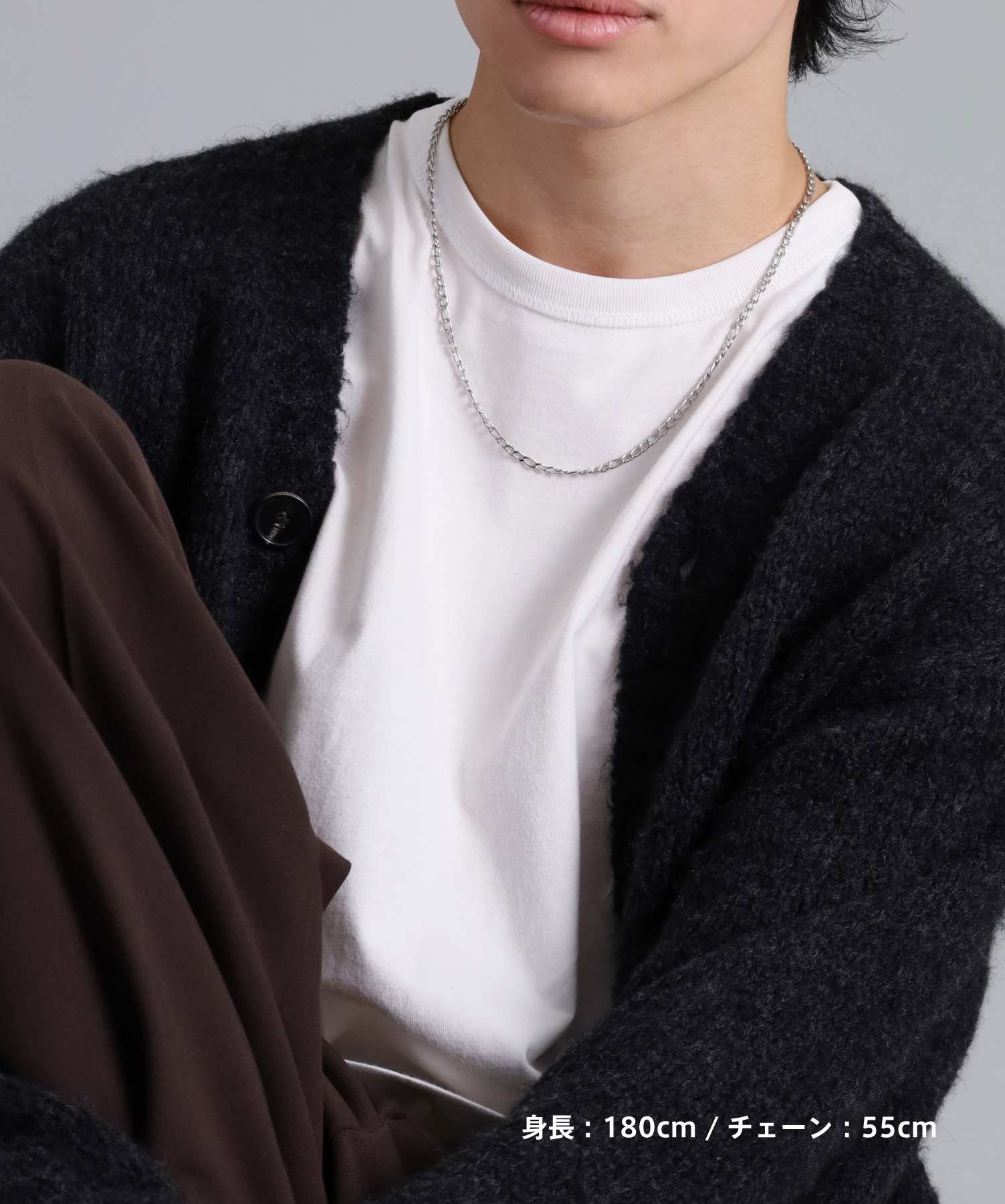 限定展開】“LH-1”コンフォートチェーンネックレス（フィガロ