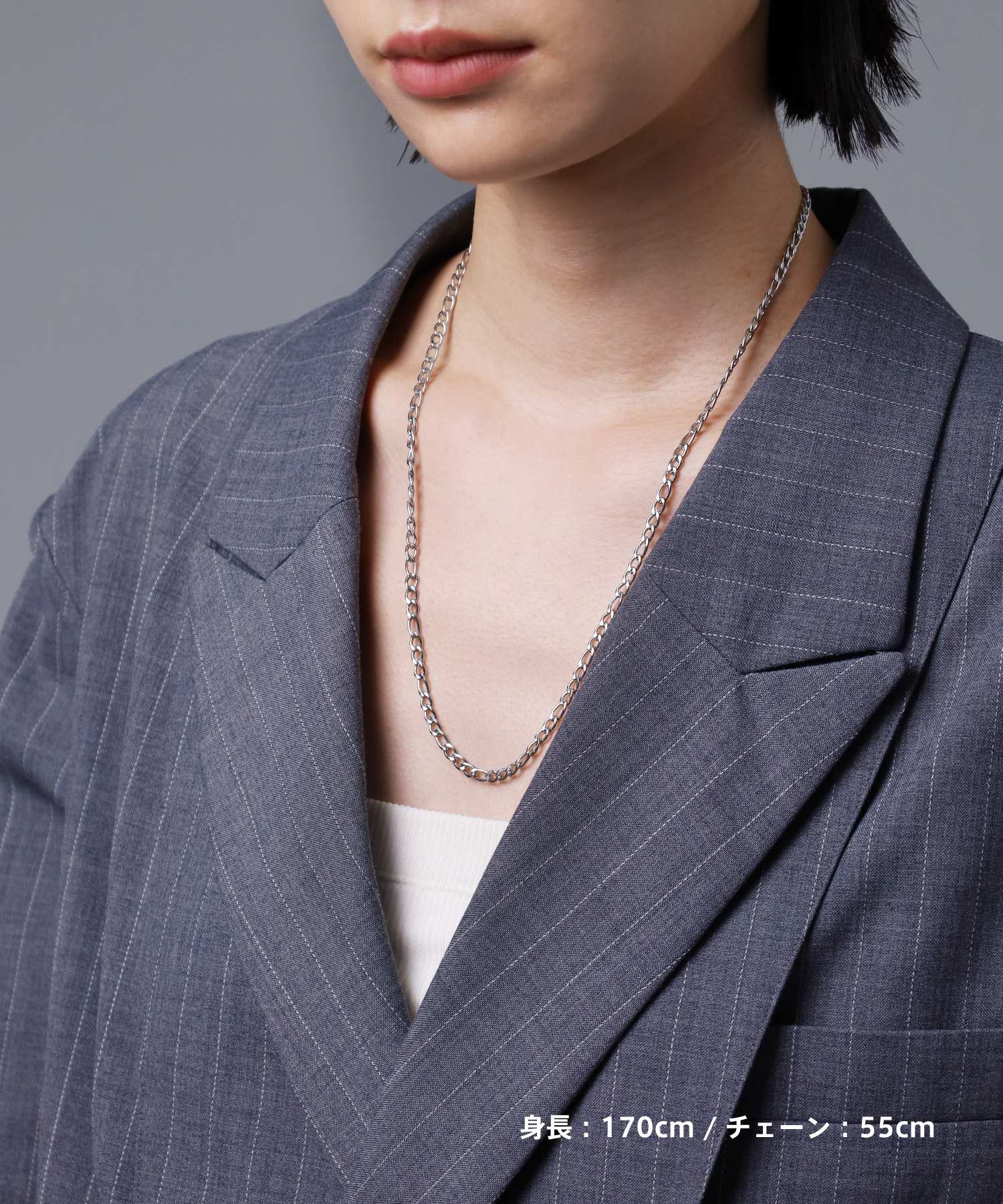 限定展開】“LH-1”コンフォートチェーンネックレス（フィガロ
