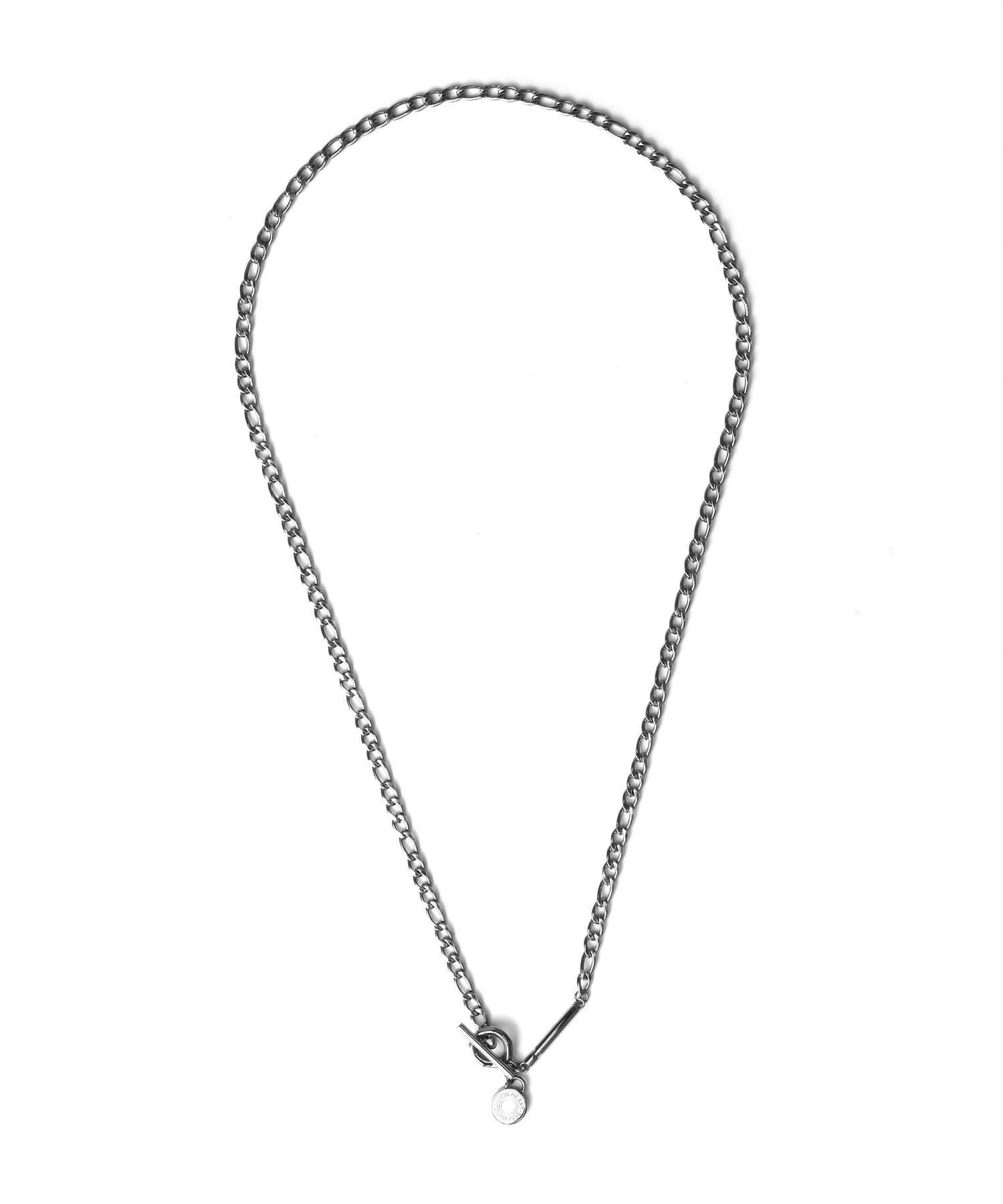 【限定展開】“LH-1”コンフォートチェーンネックレス/フィガロ/サージカルステンレス（金属アレルギー対応）