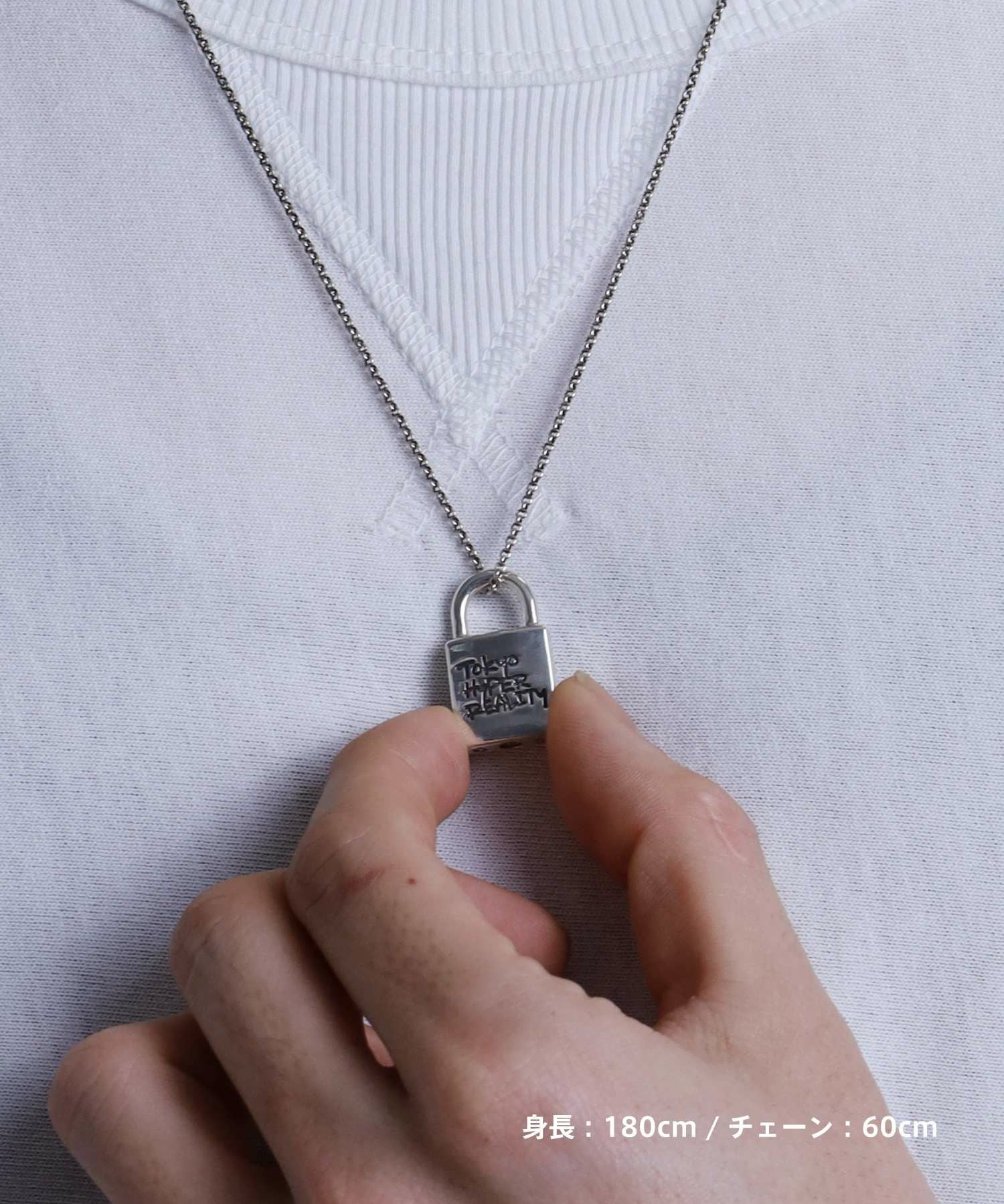 LEO”南京錠フラワーレオネックレス/シルバー925 | LION HEART STORE