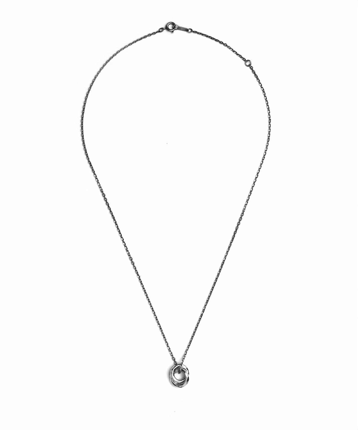 “Ivitz” eraダブルリングネックレスtypeⅡ/シルバー925