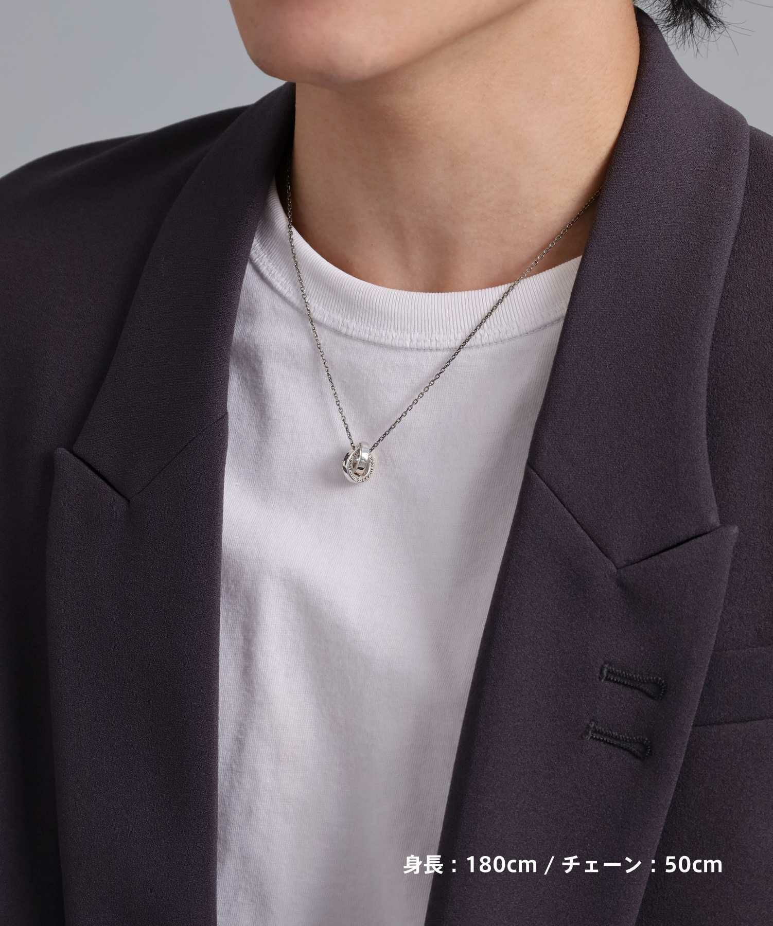  “Ivitz” eraクラシックリングネックレス/シルバー925