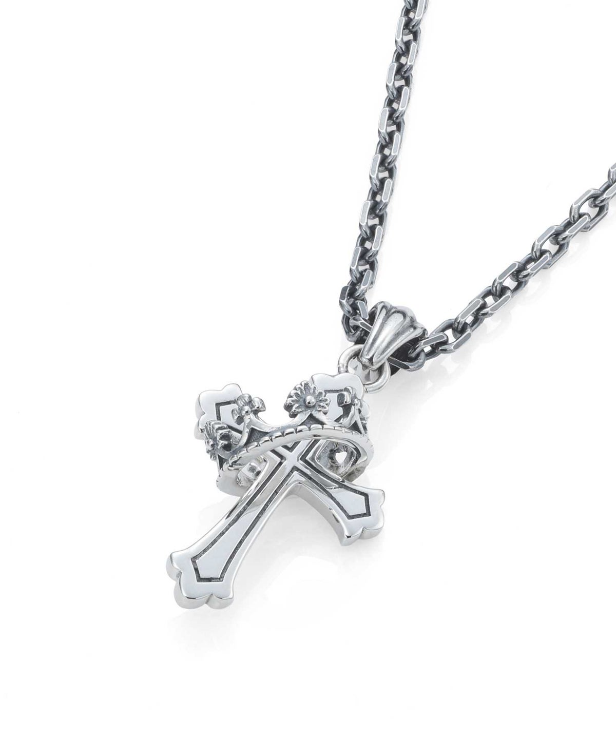 “HOWL”ハウリングクロスネックレス/SS SIZE/シルバー925