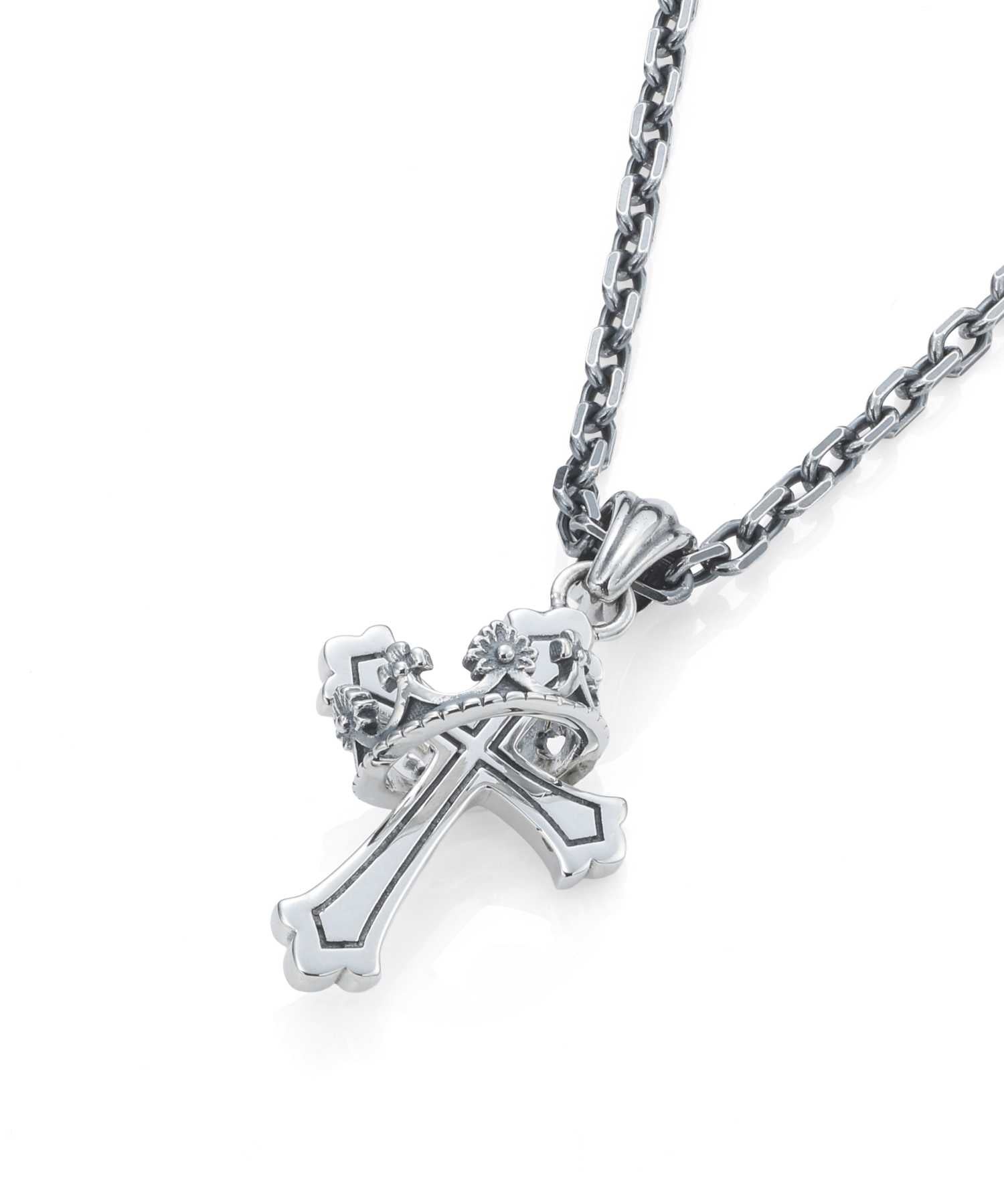 “HOWL”ハウリングクロスネックレス/SS SIZE/シルバー925