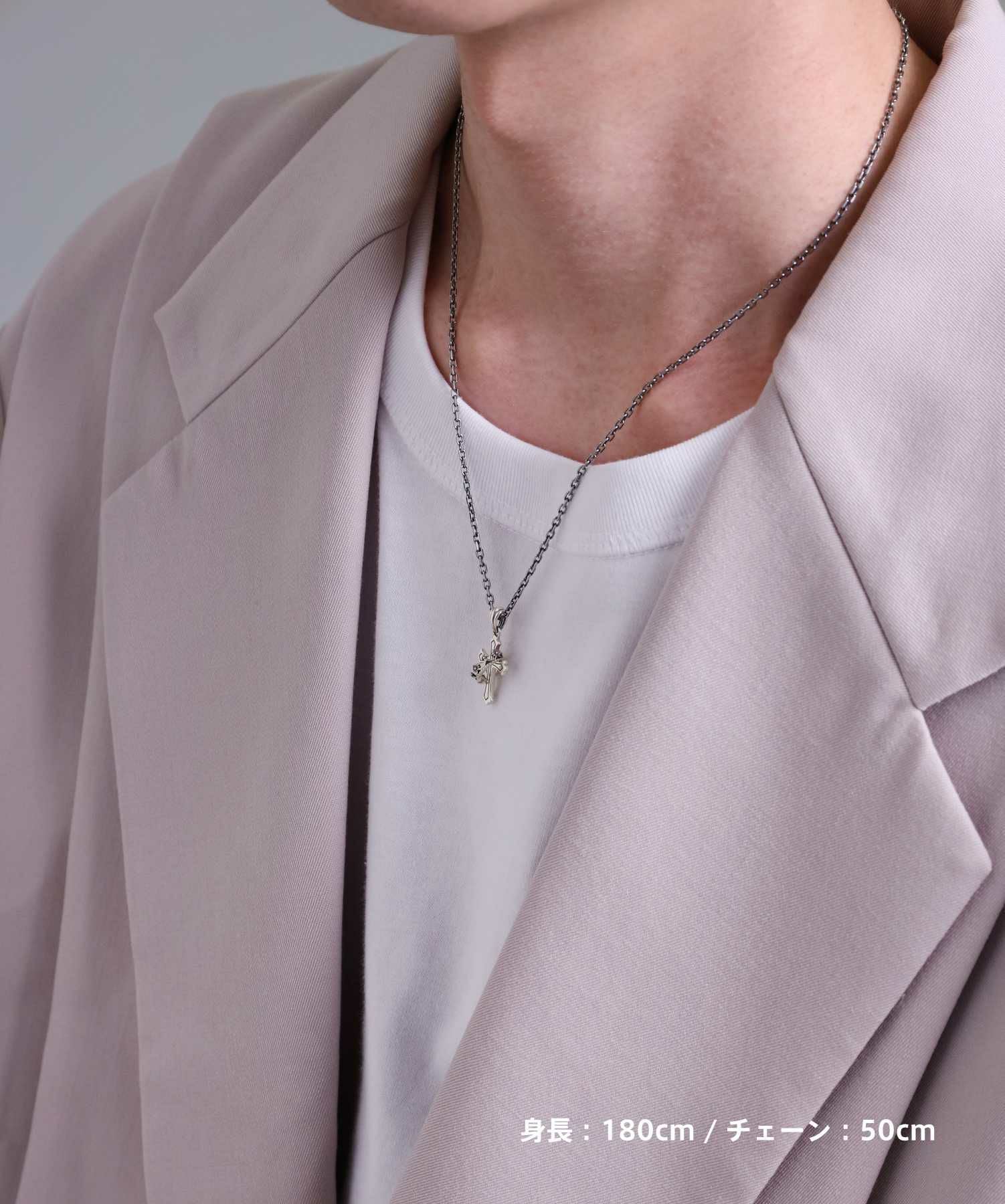 HOWL”ハウリングクロスネックレス/SS SIZE/シルバー925 | LION HEART