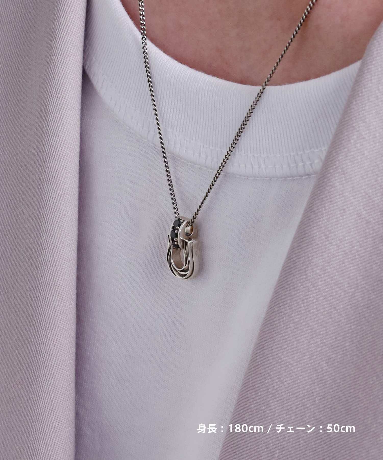 LUCK”ツイストホースシューネックレス/シルバー925 | LION HEART STORE