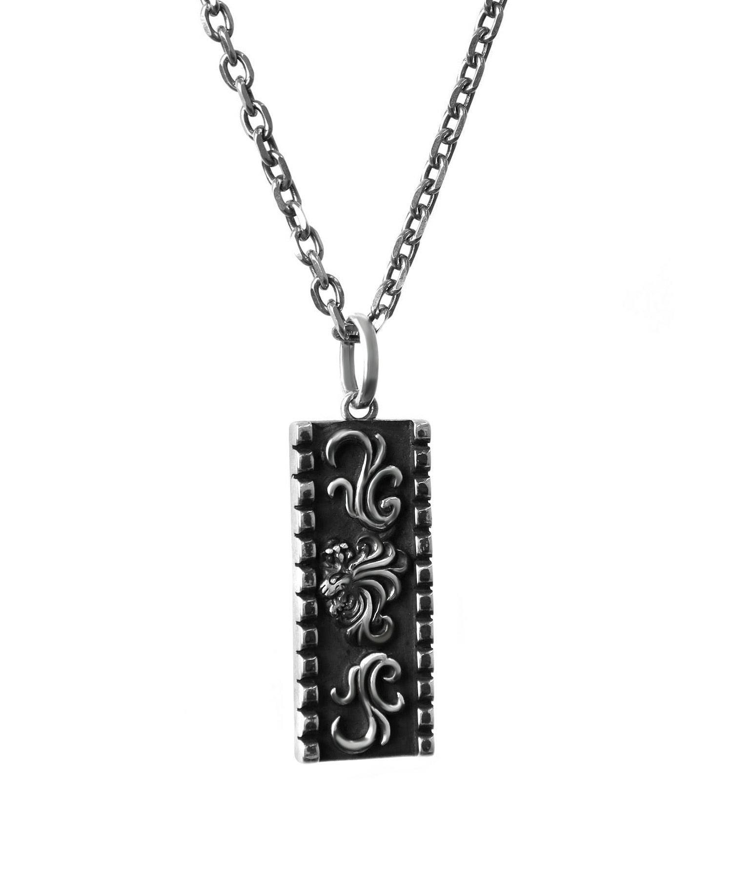 “HOWL”タテガミハウルプレートネックレス/シルバー925