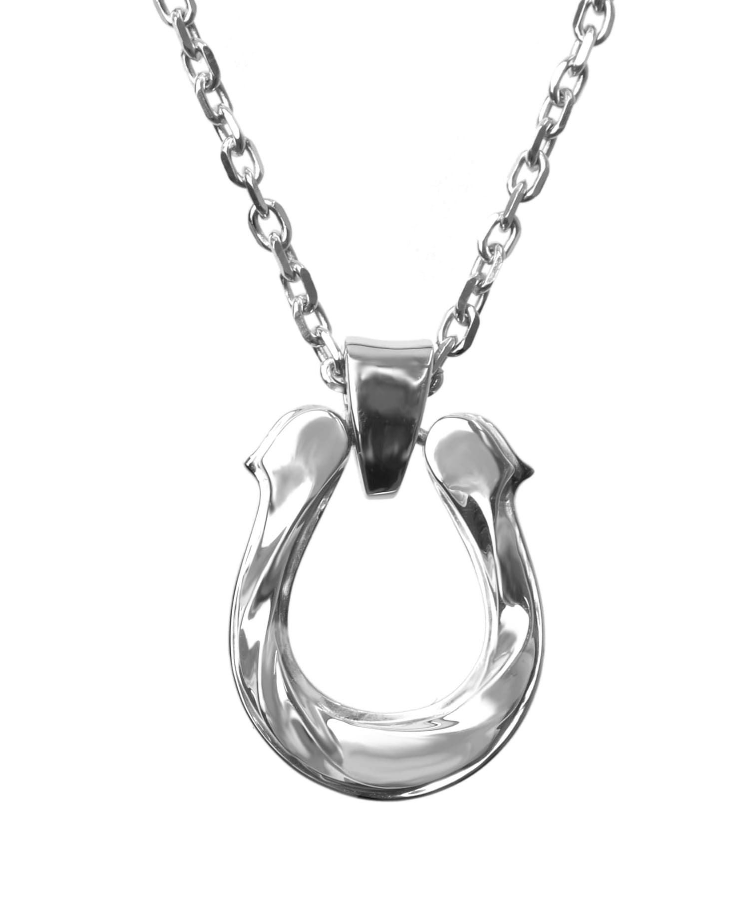 LONO ホースシューペンダント　シルバー925ネックレス ホースシューネックレス シルバー925 【刻印無料】 馬蹄 馬蹄型 ホース