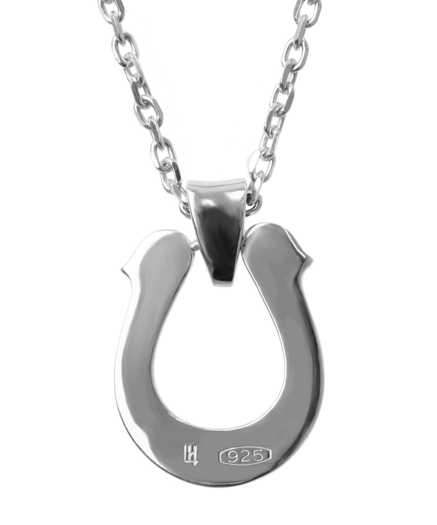 for Gift”ツイストテクスチャーホースシューネックレス/シルバー925