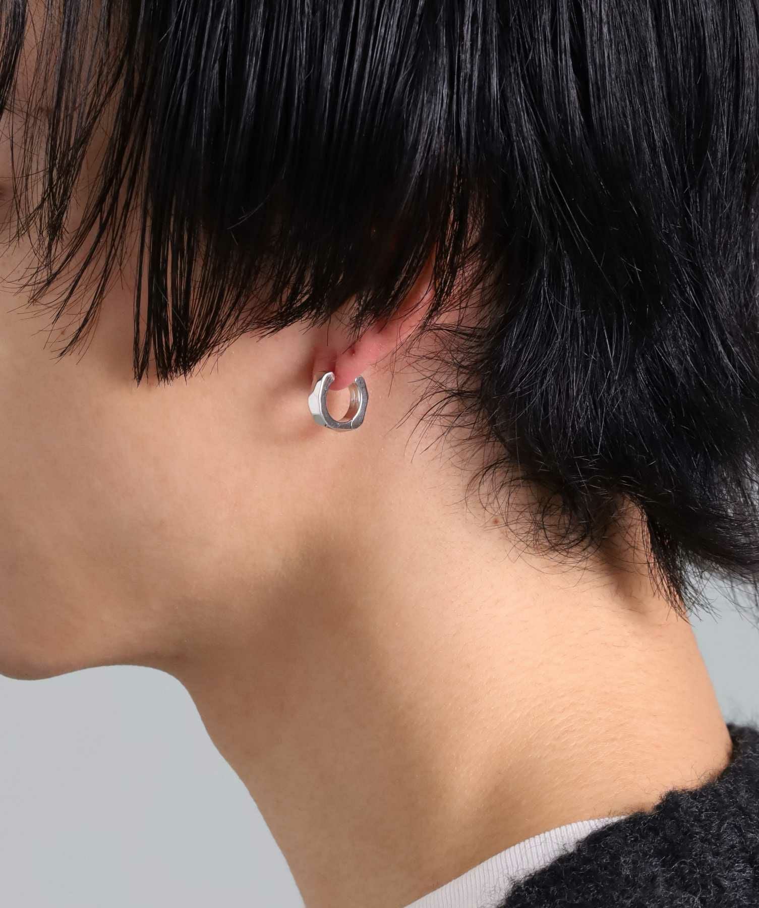 “for Gift”クラッチピアス/フラグメント/シルバー925