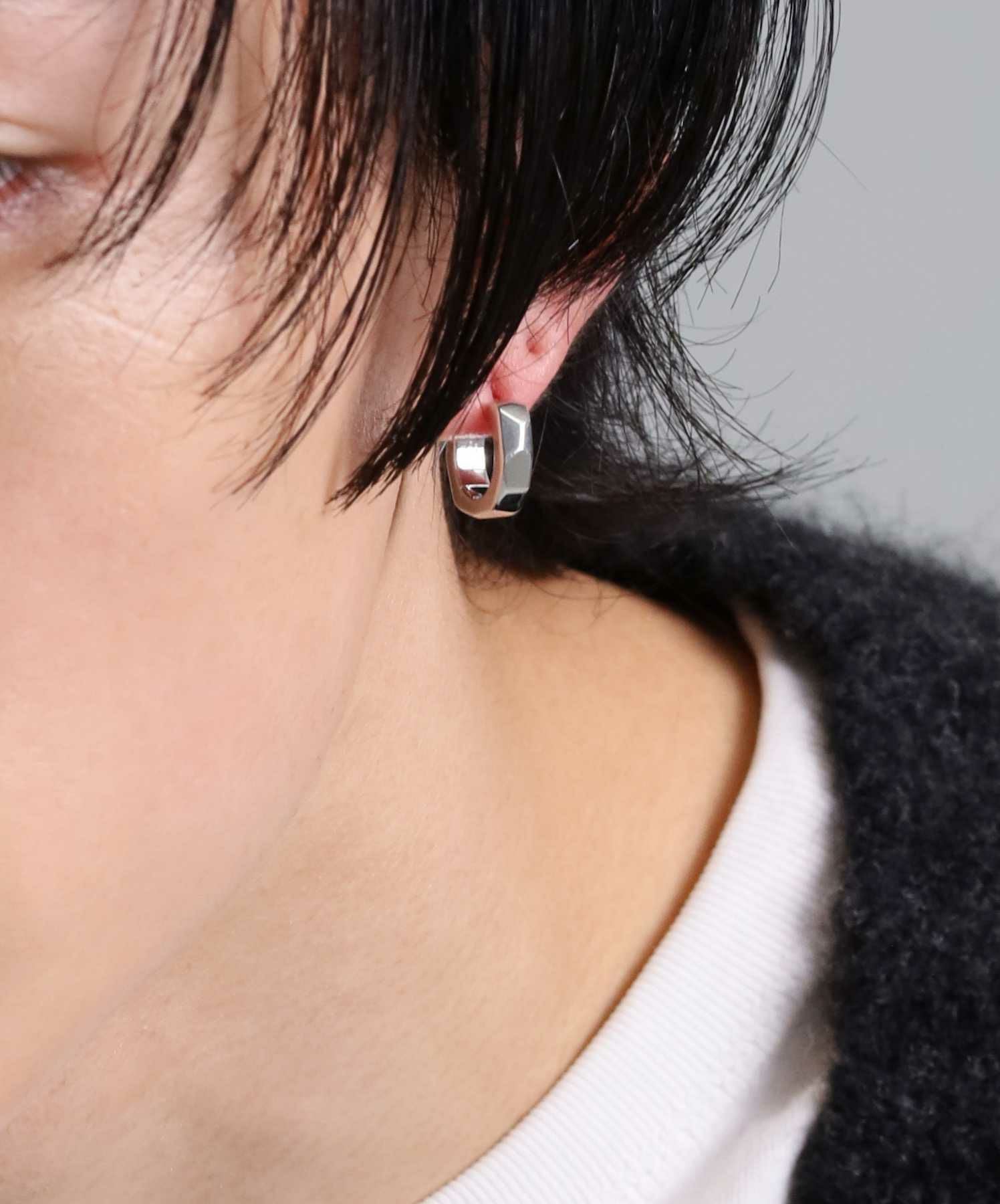 “for Gift”クラッチピアス/フラグメント/シルバー925