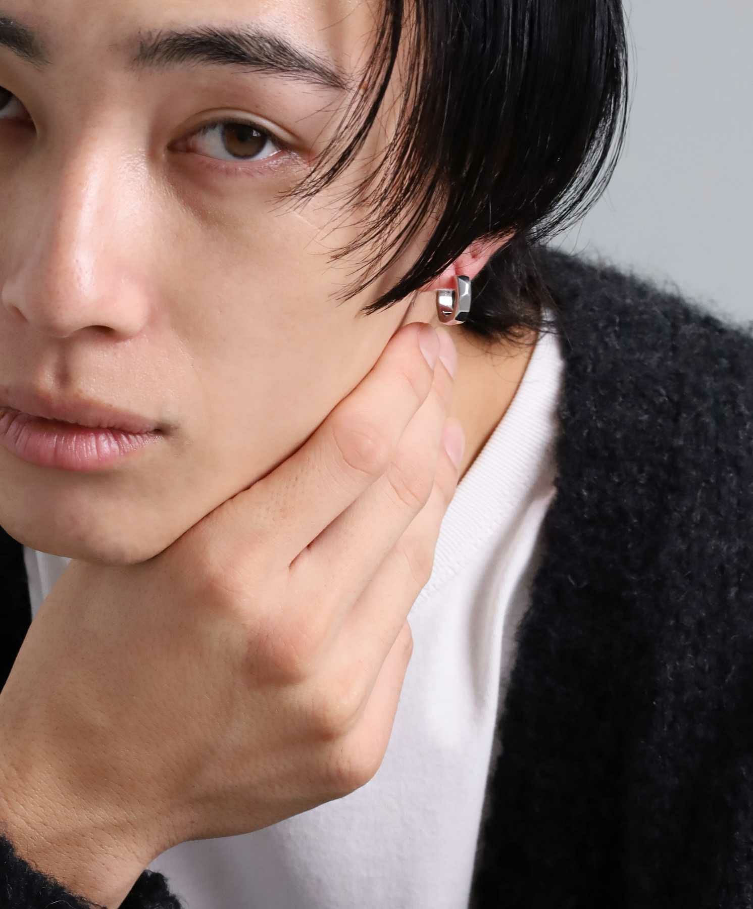 “for Gift”クラッチピアス/フラグメント/シルバー925