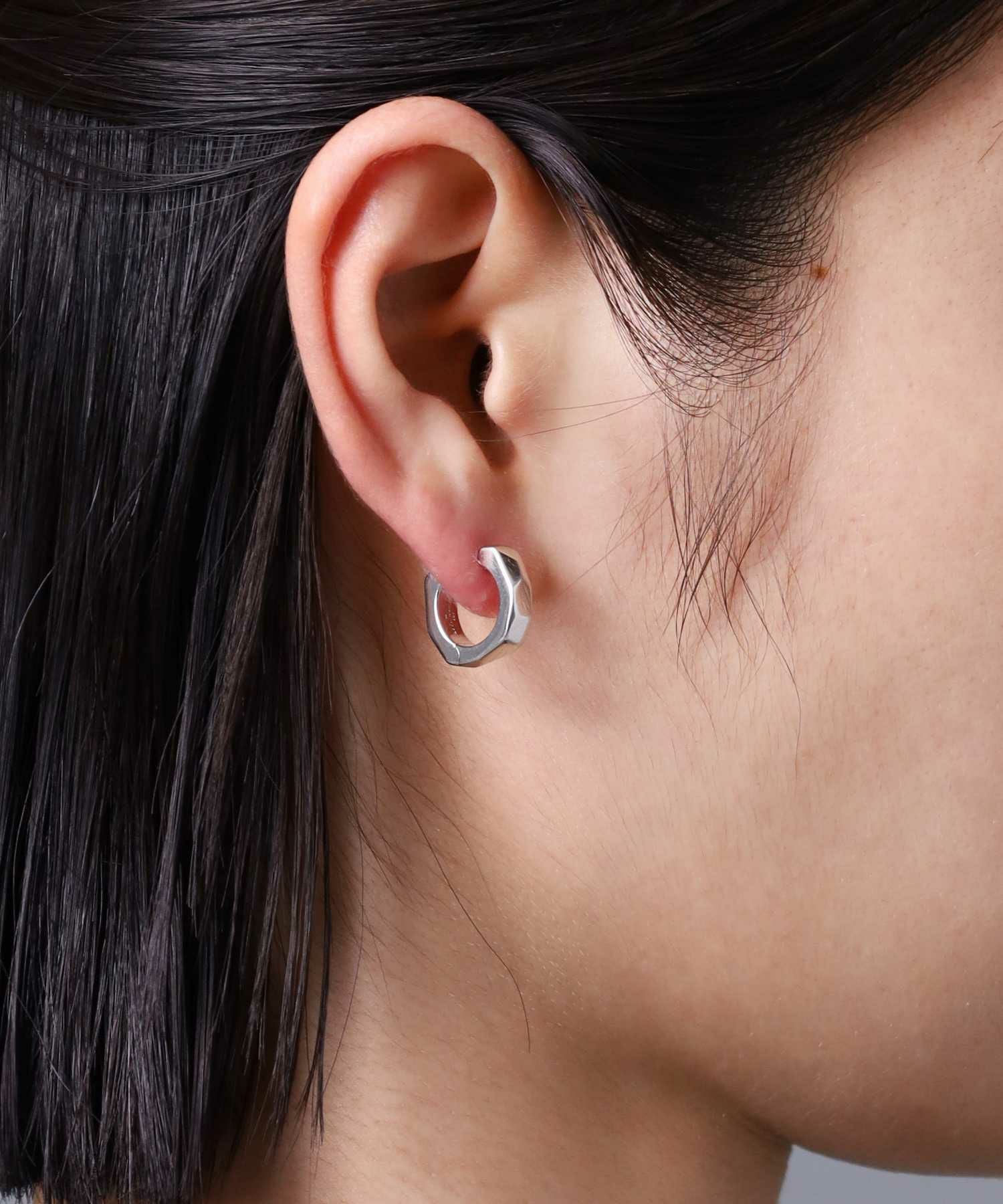 “for Gift”クラッチピアス/フラグメント/シルバー925