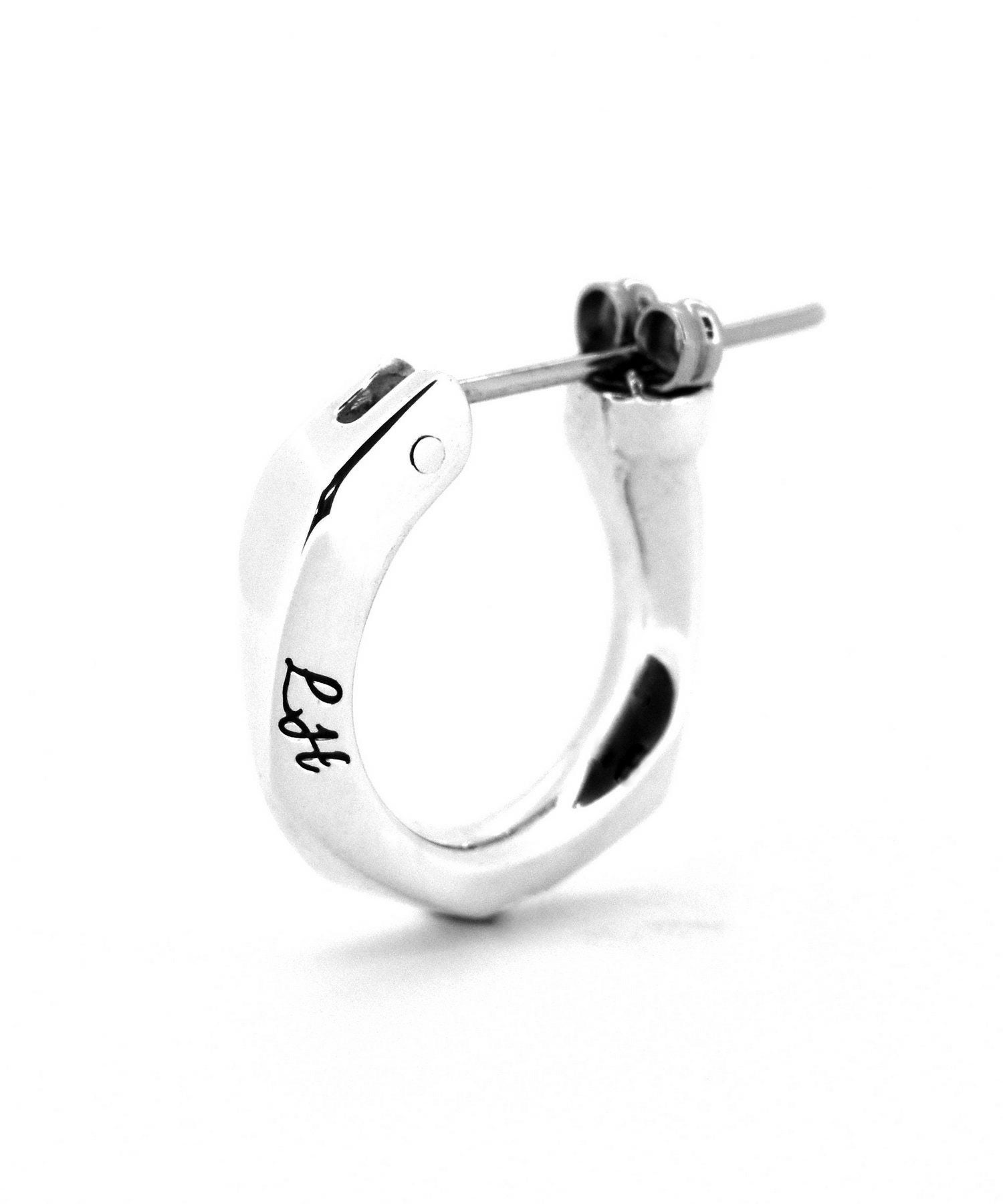 for Gift”クロッシングピアス/シティポップ“TYPE D”/シルバー925