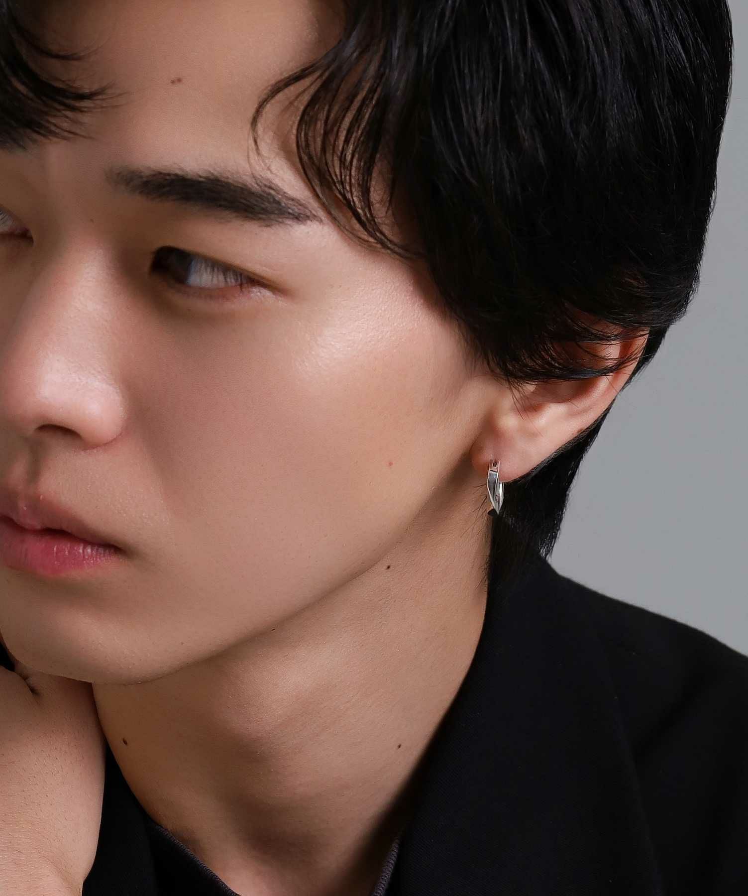 for Gift”クロッシングピアス/シティポップ“TYPE D”/シルバー925